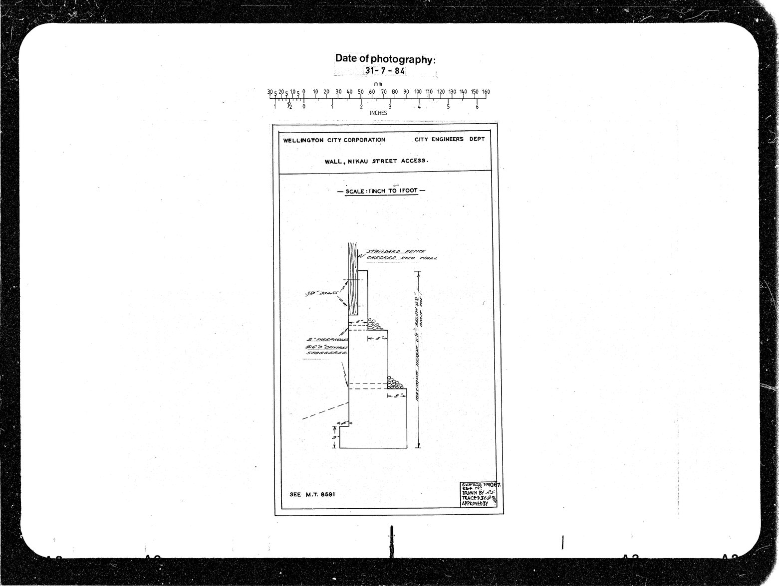 Wall, Nikau Street, Access