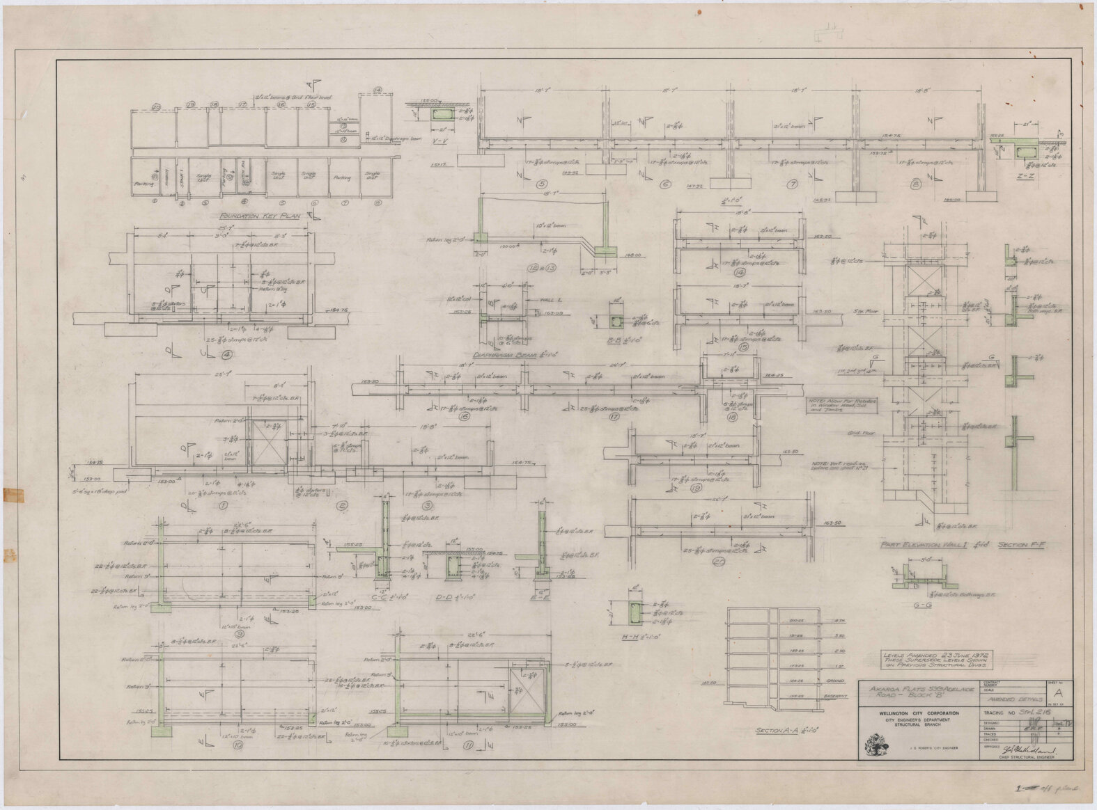 Akaroa Flats, 599 Adelaide Road, amendments