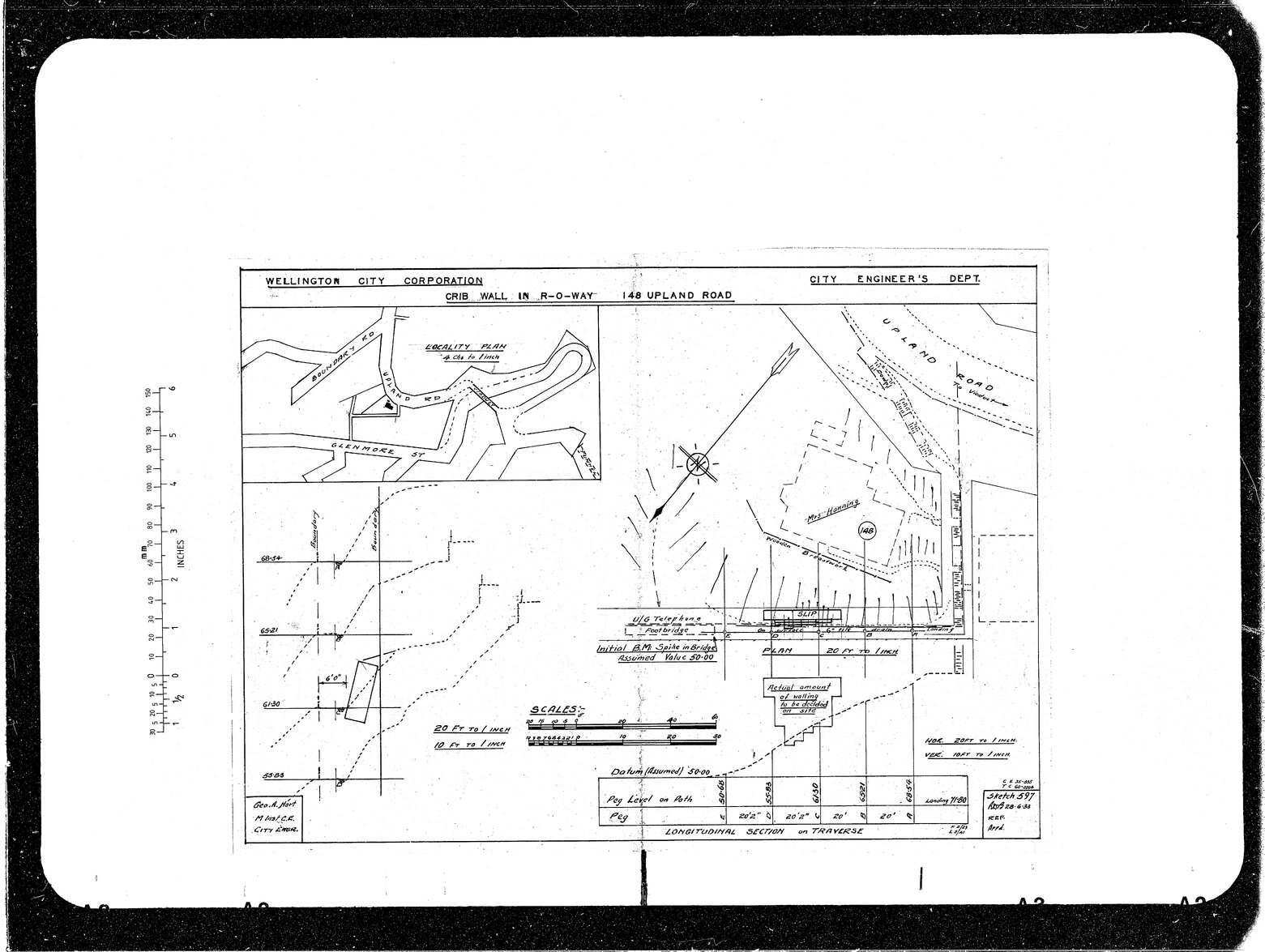 Upland Road, Access to No. 148, Mrs Hanning