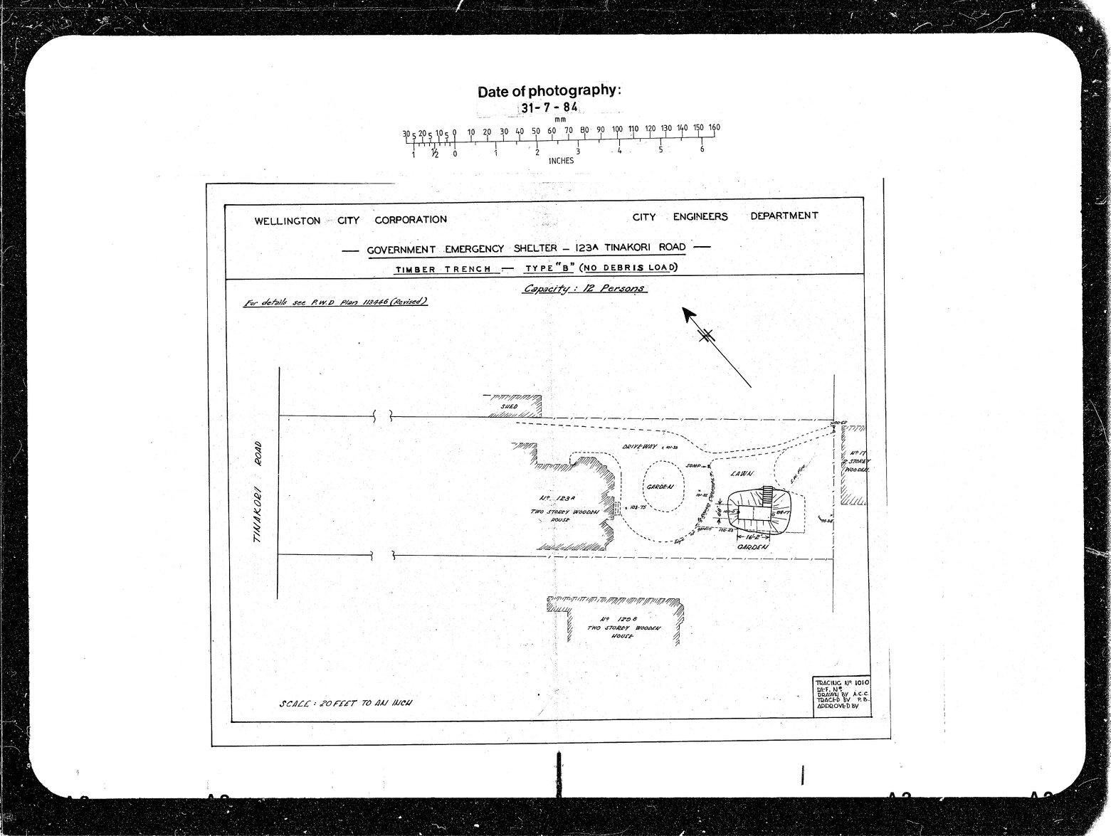 Government Emergency Shelter, 123A Tinakori Road