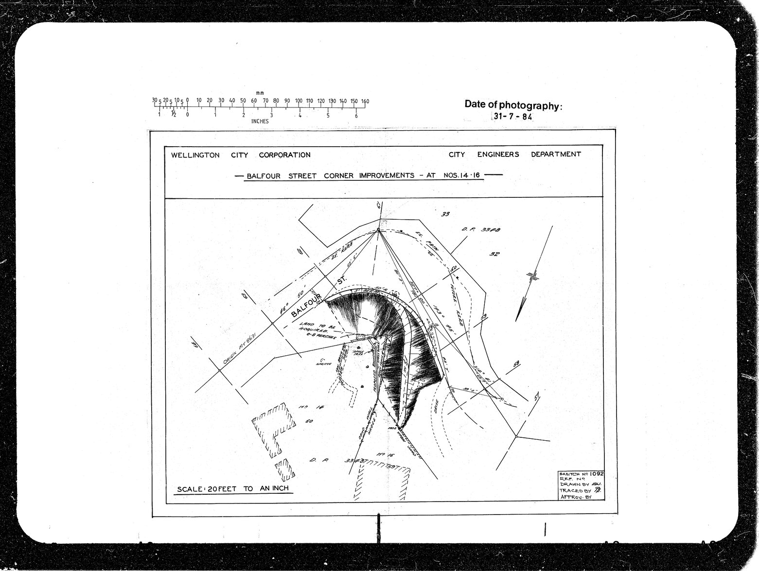14, 16 Balfour Street, Corner Improvements