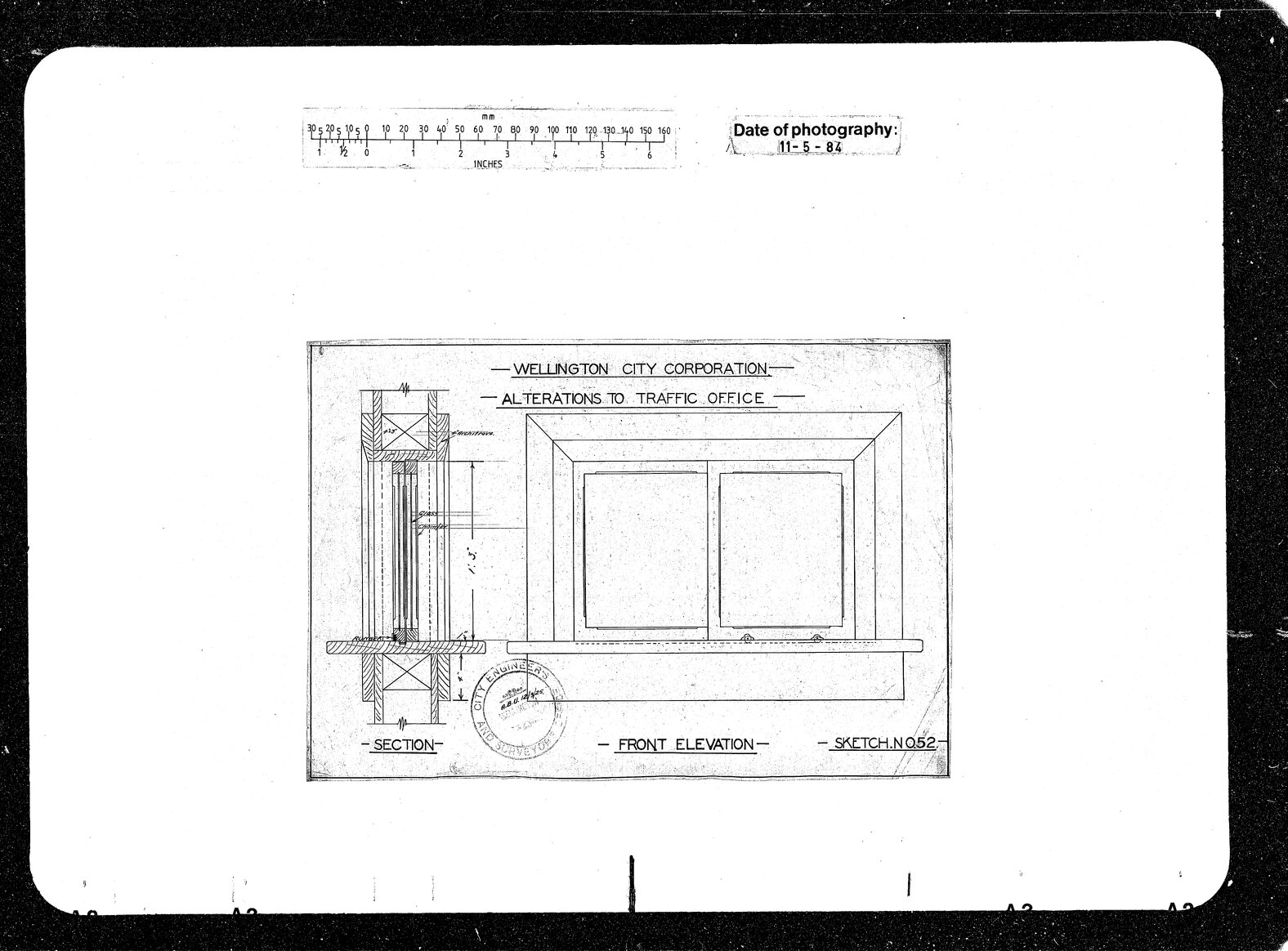 Alterations to Traffic Office