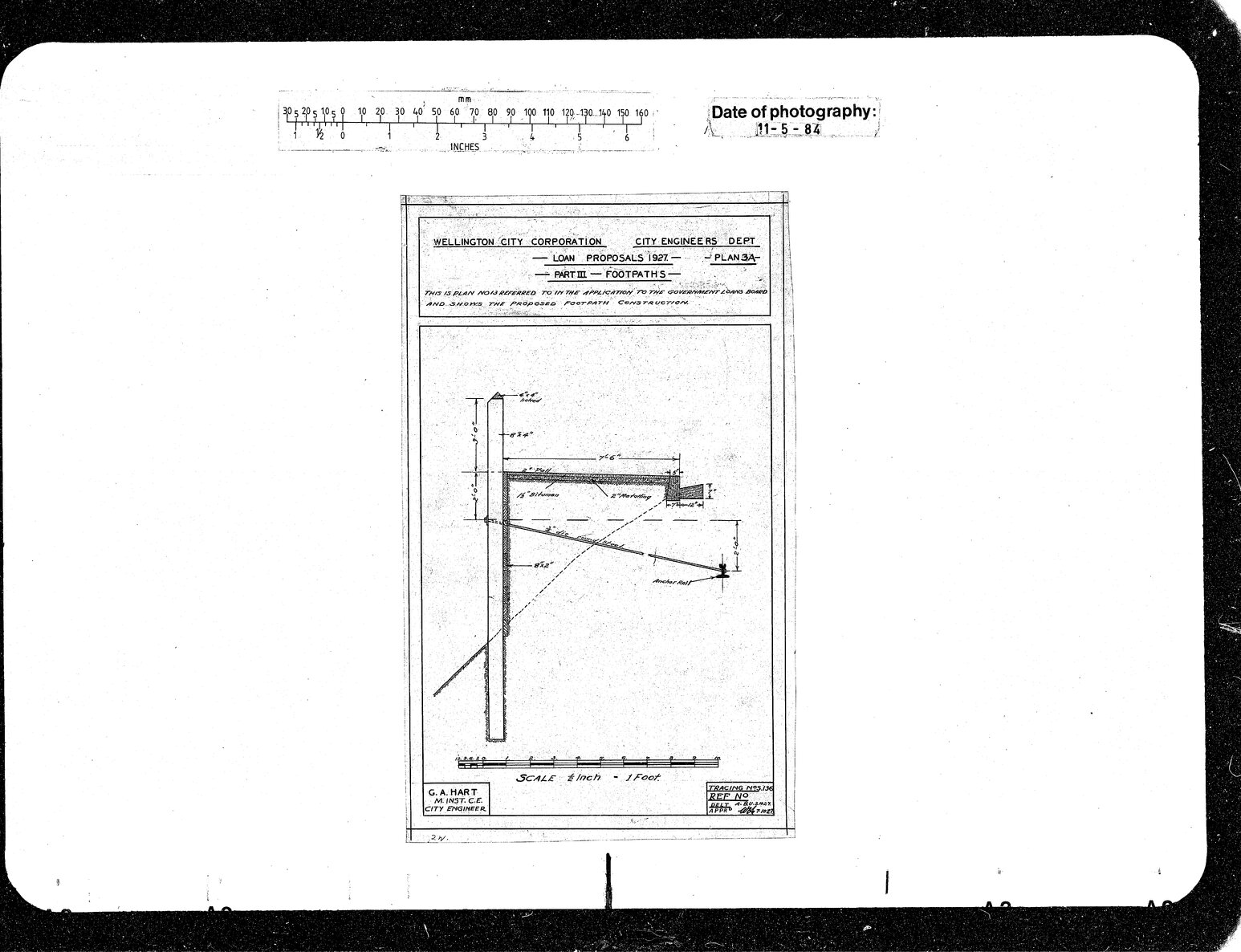 Loan Proposals 1927, Footpaths