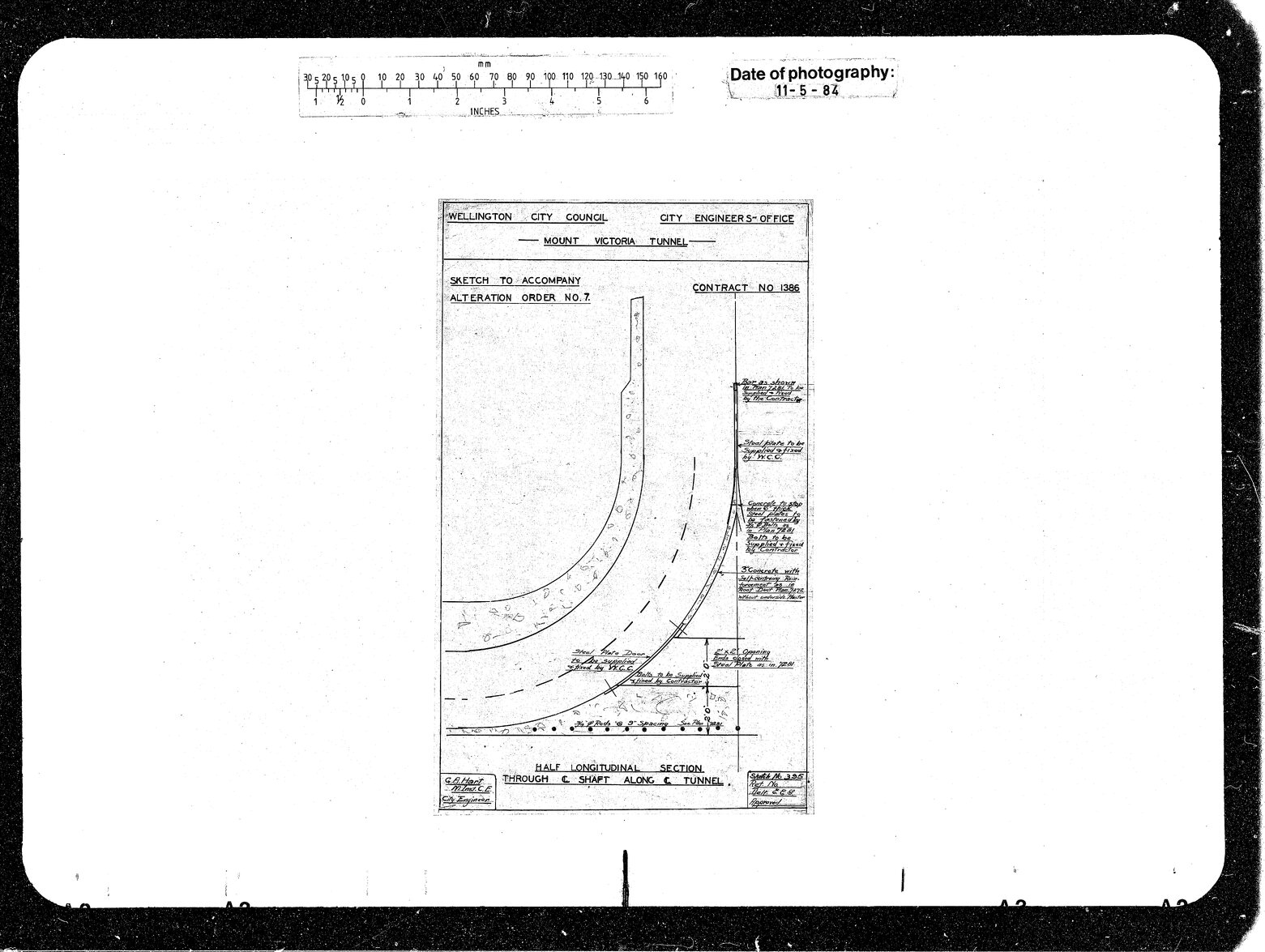 Mount Victoria Tunnel, Alteration to Shaft Phases
