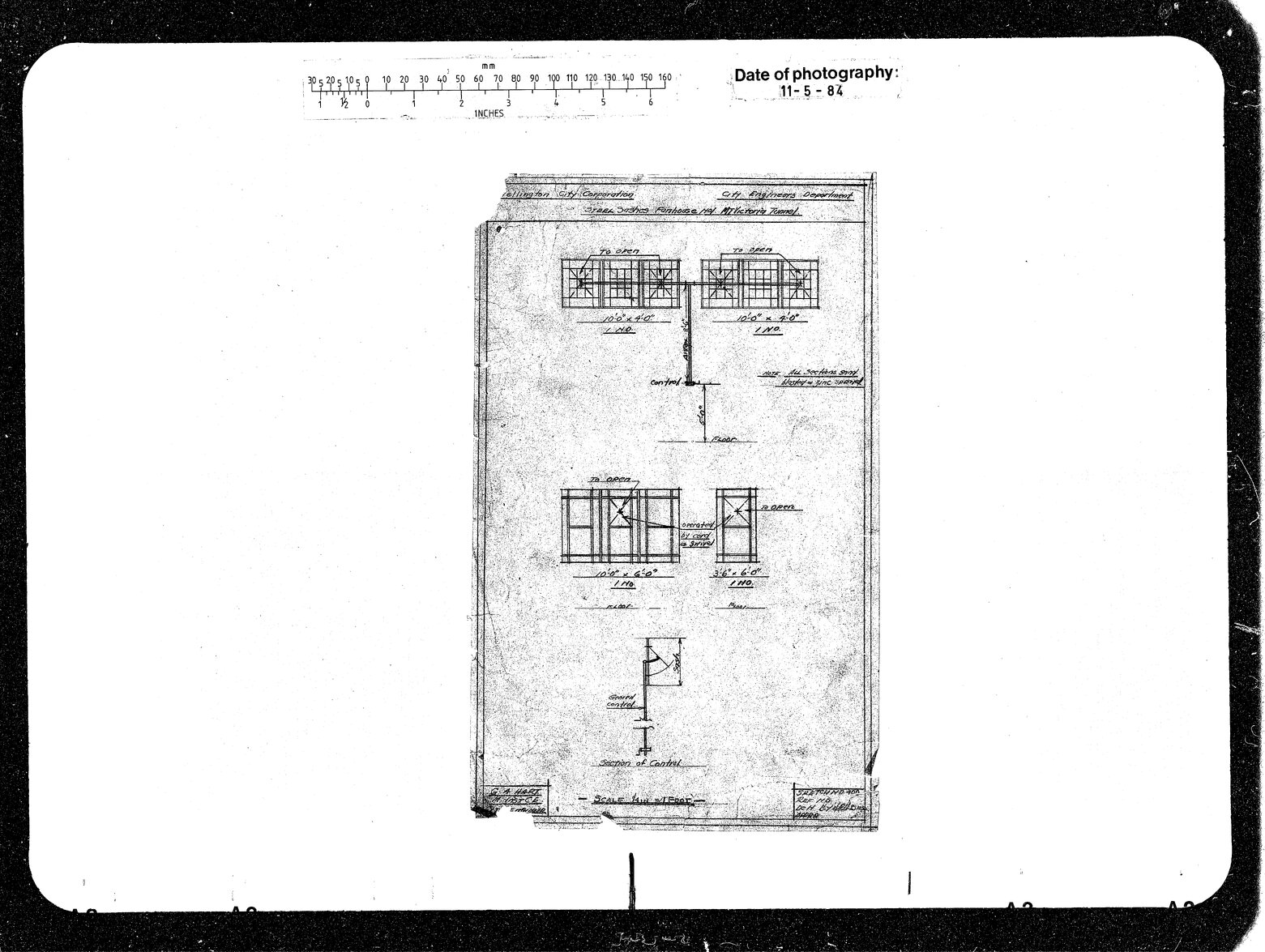 Mount Victoria Tunnel, Street Sashes Fanhouse