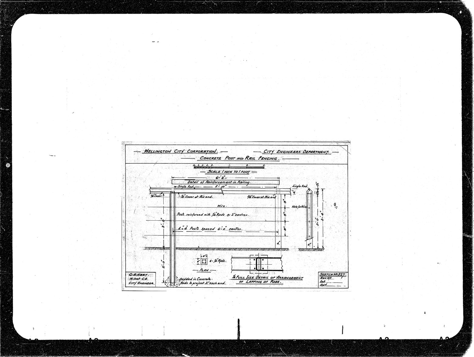 Concrete Rail &amp; Fence Design