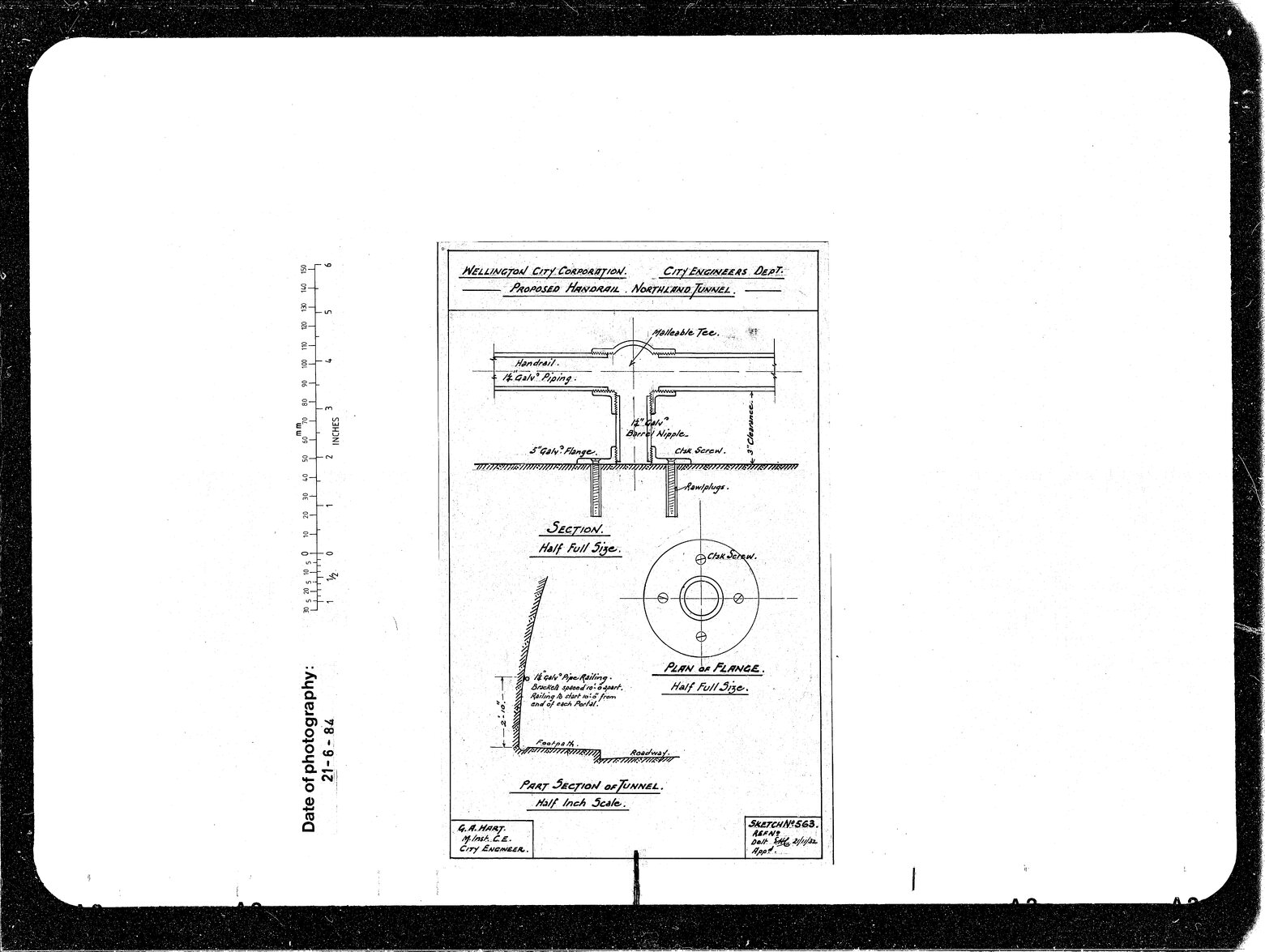 Northland Tunnel Handrail