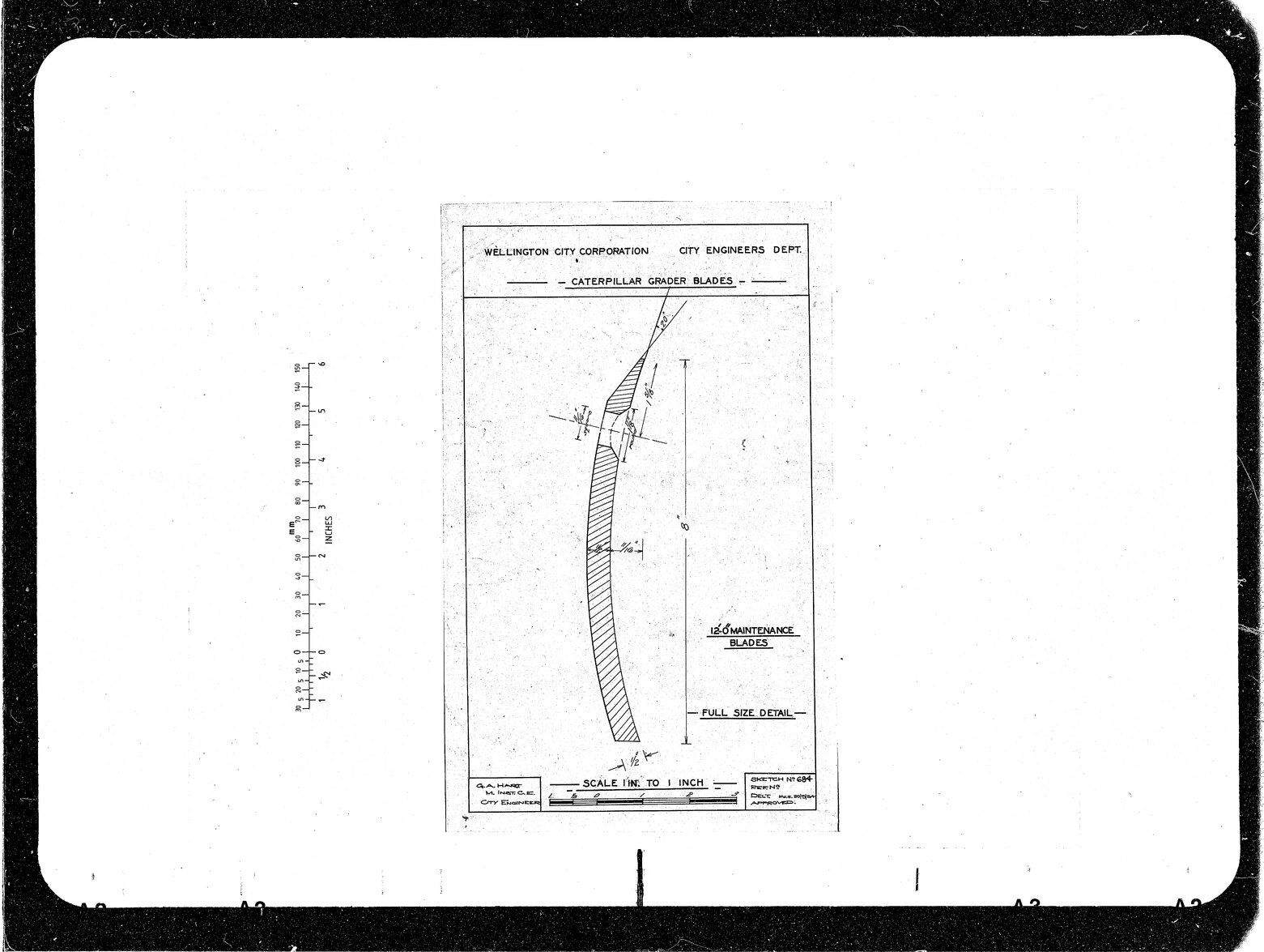 Grader Blades 8 inch