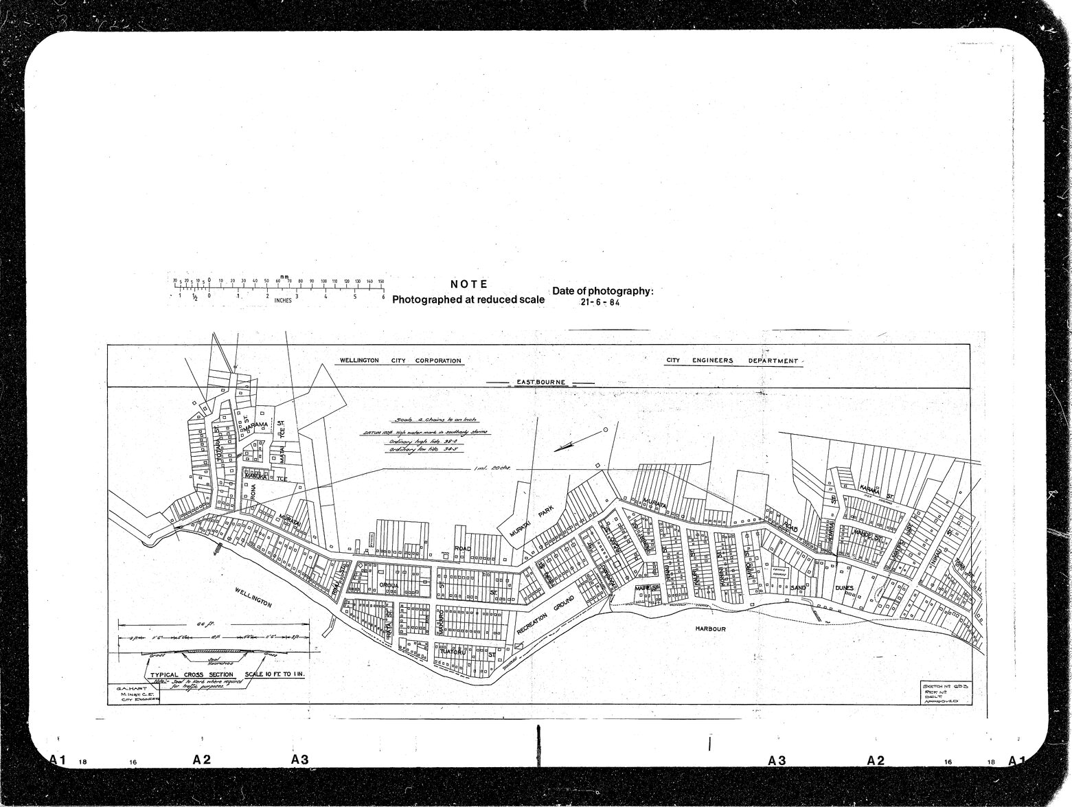 Eastbourne Boro, Macadam Haunch Surface Treatment