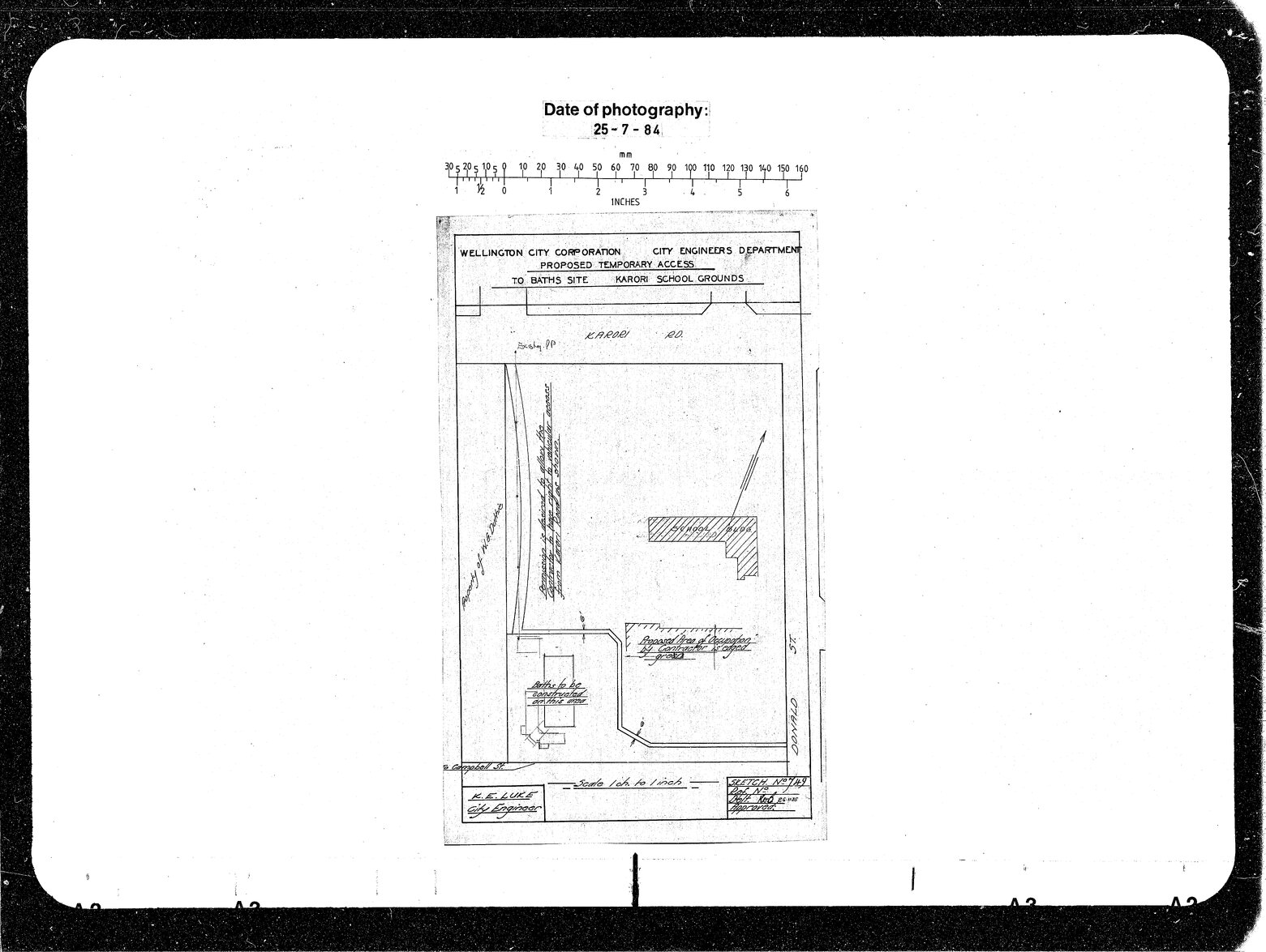 Karori Baths, Temporary Access