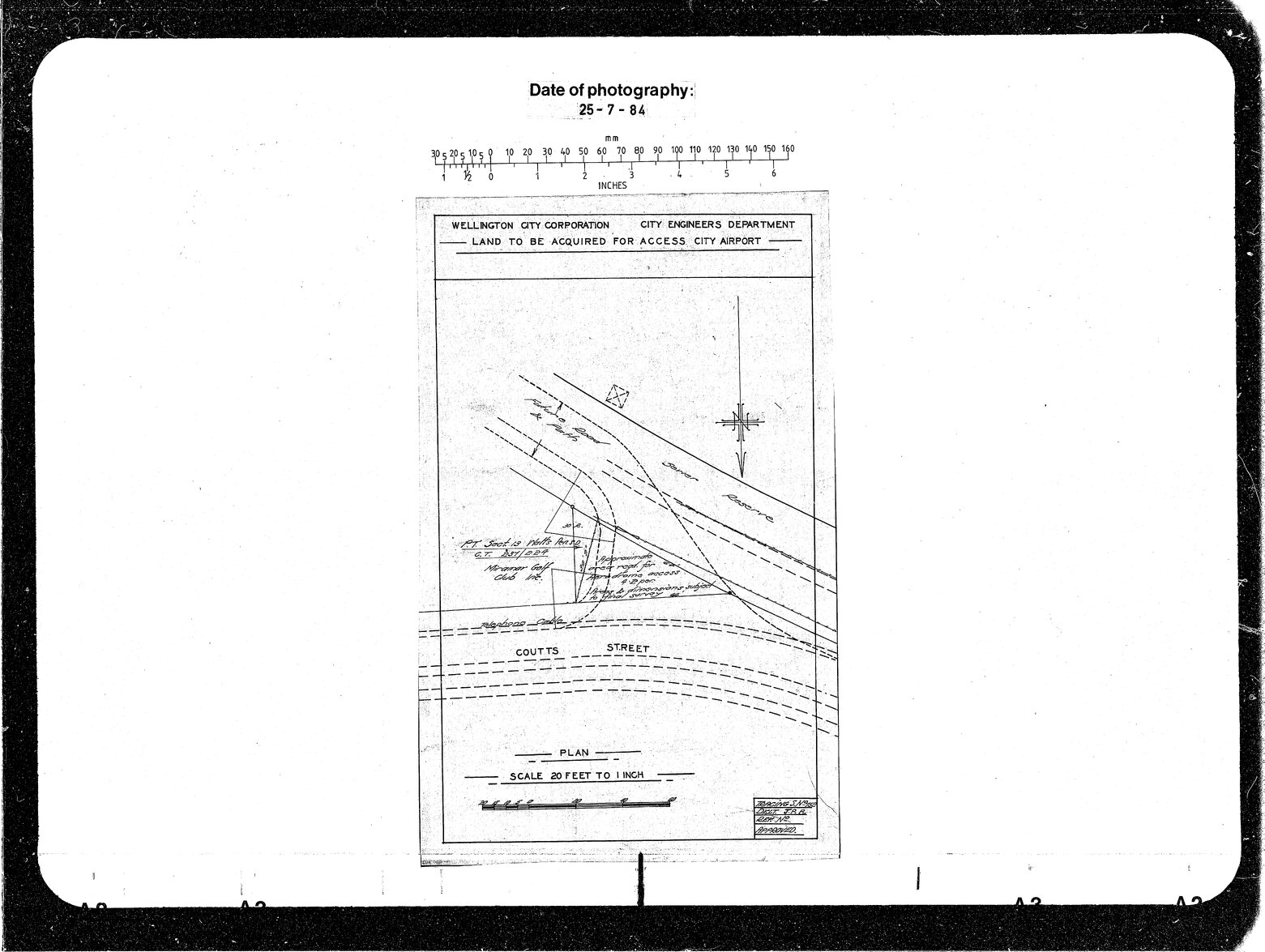 City Airport, Access near Golf Links