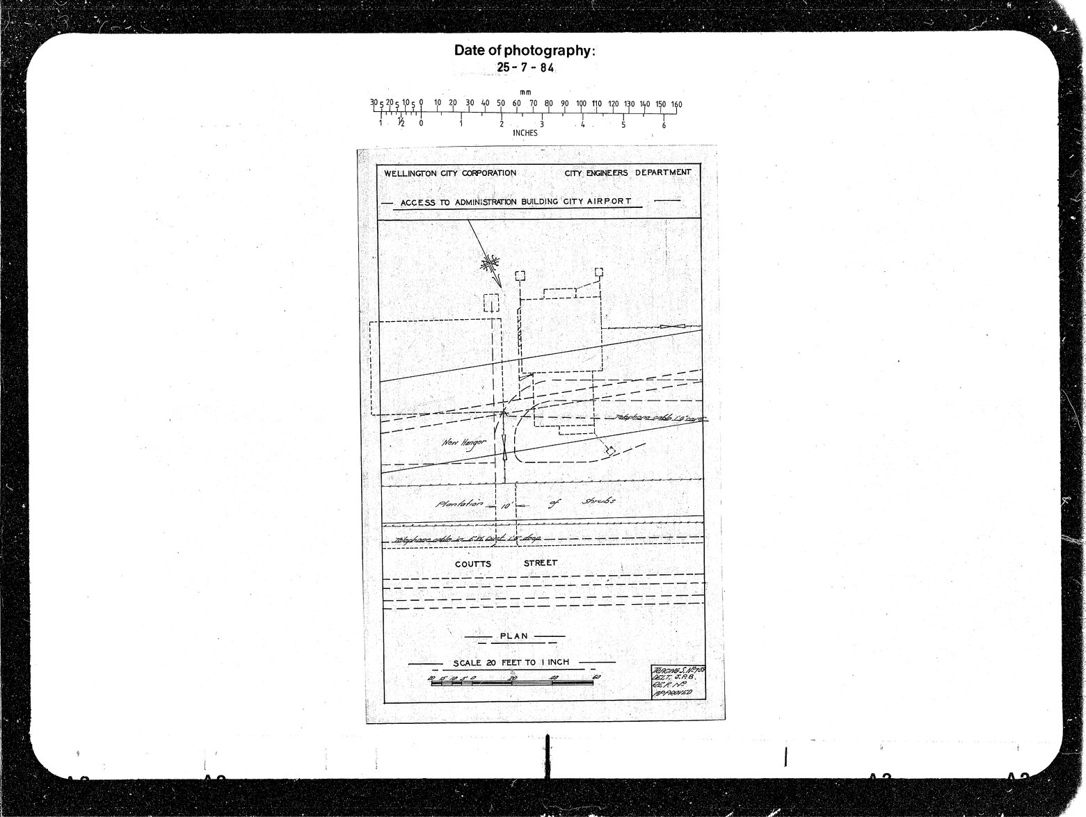 City Airport, Access to Administration Building