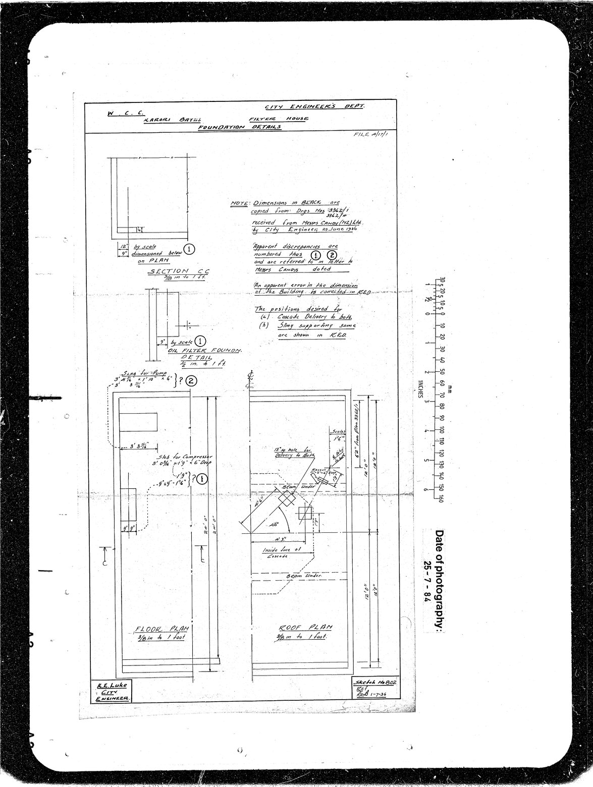 Karori Baths, Filter House Funds