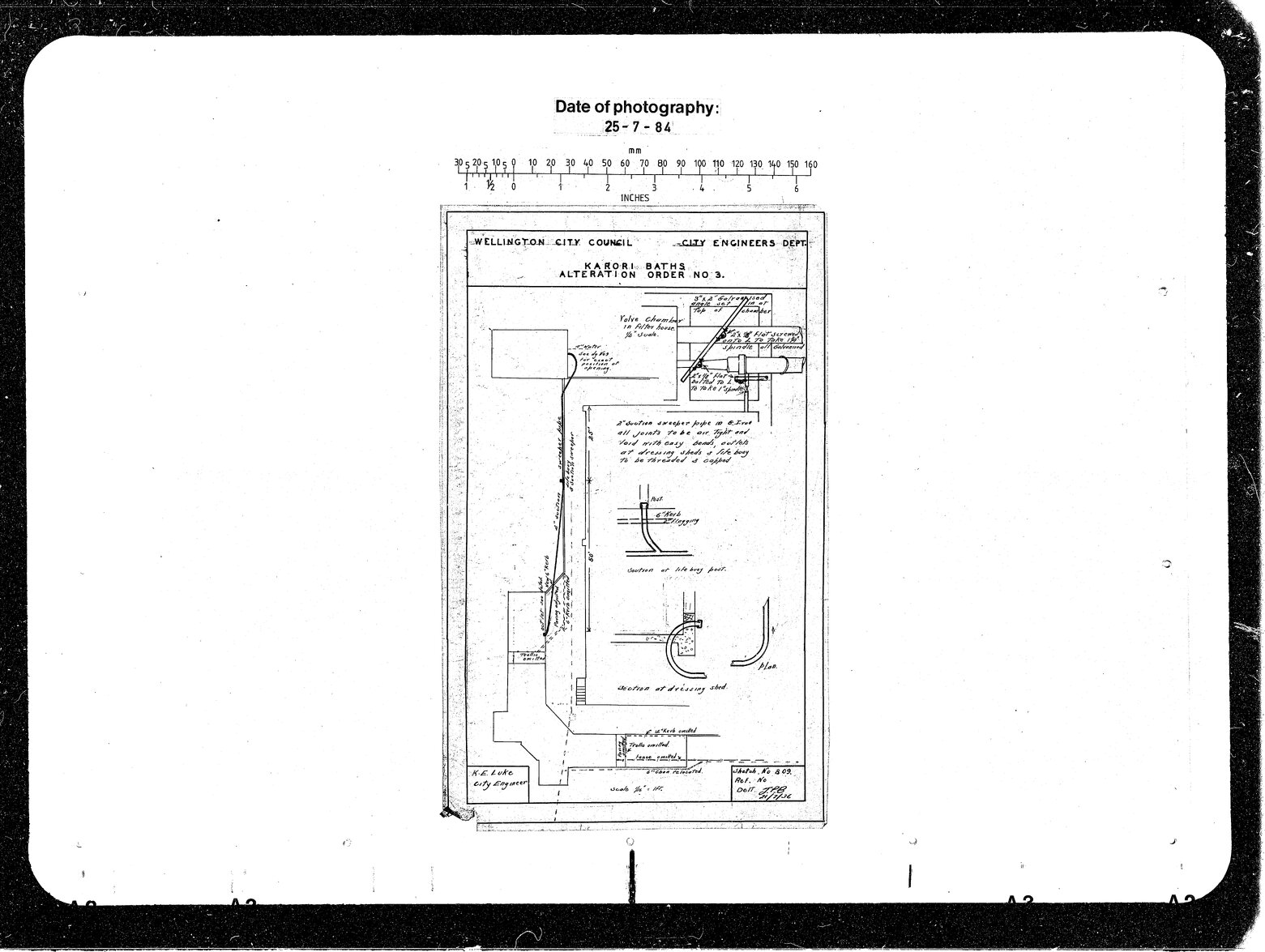 Karori Baths, Alteration Order No. 3