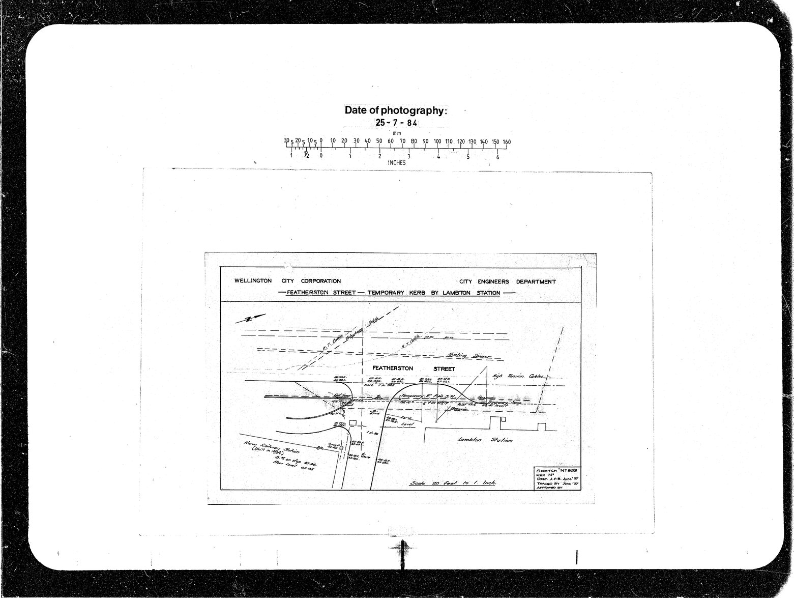 Railway Station Temporary Kerb