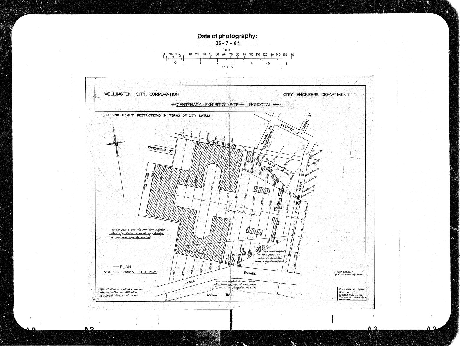 Centenary Exhibition Building, Height Restrictions