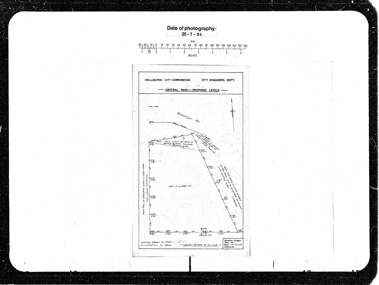 Central Park Proposed Levelling