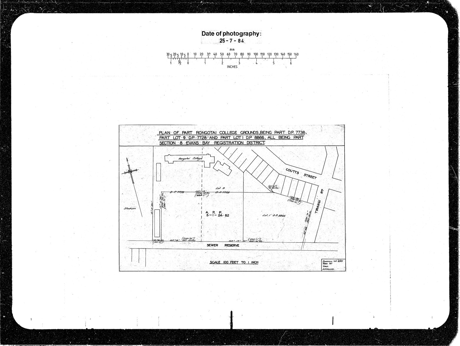 Exhibition Site, Land from Rongotai College