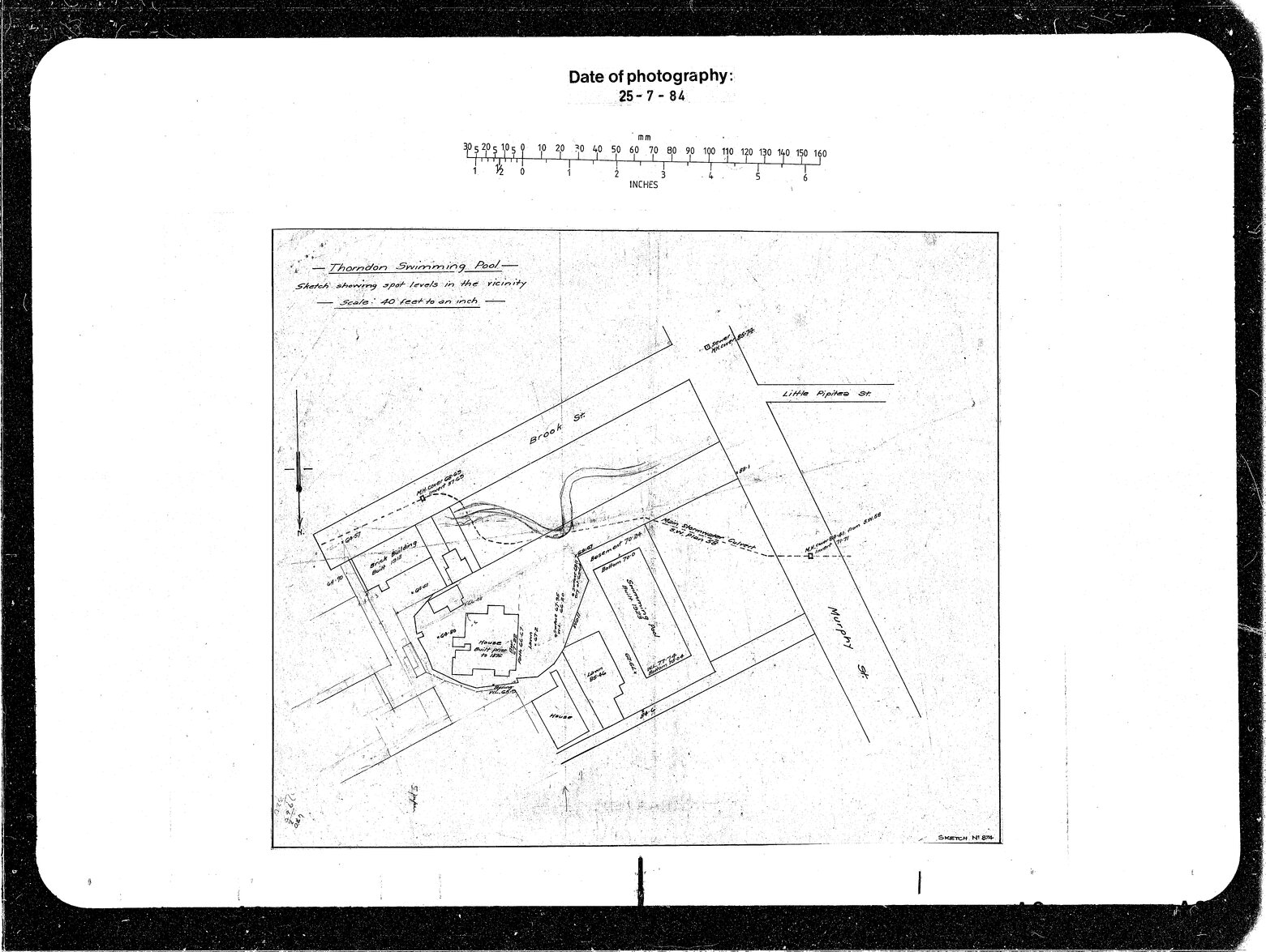Thorndon Baths, Drainage