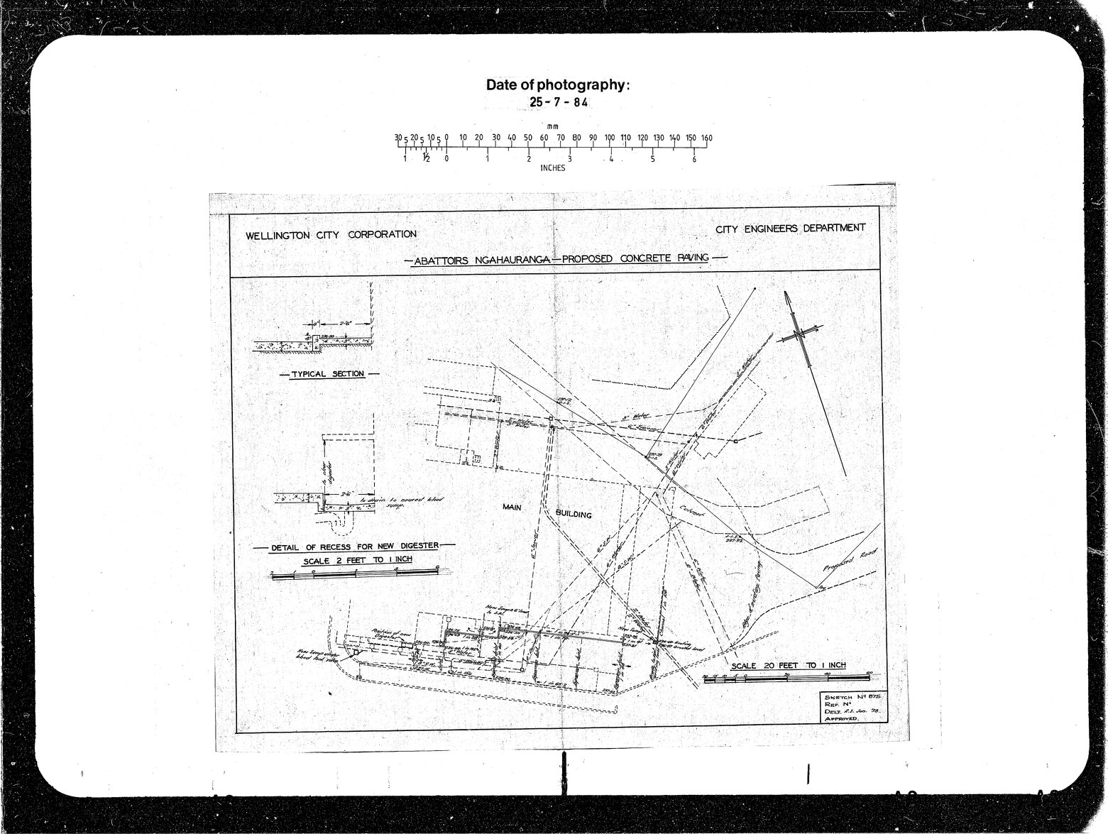 Abattoirs, Concrete Paving