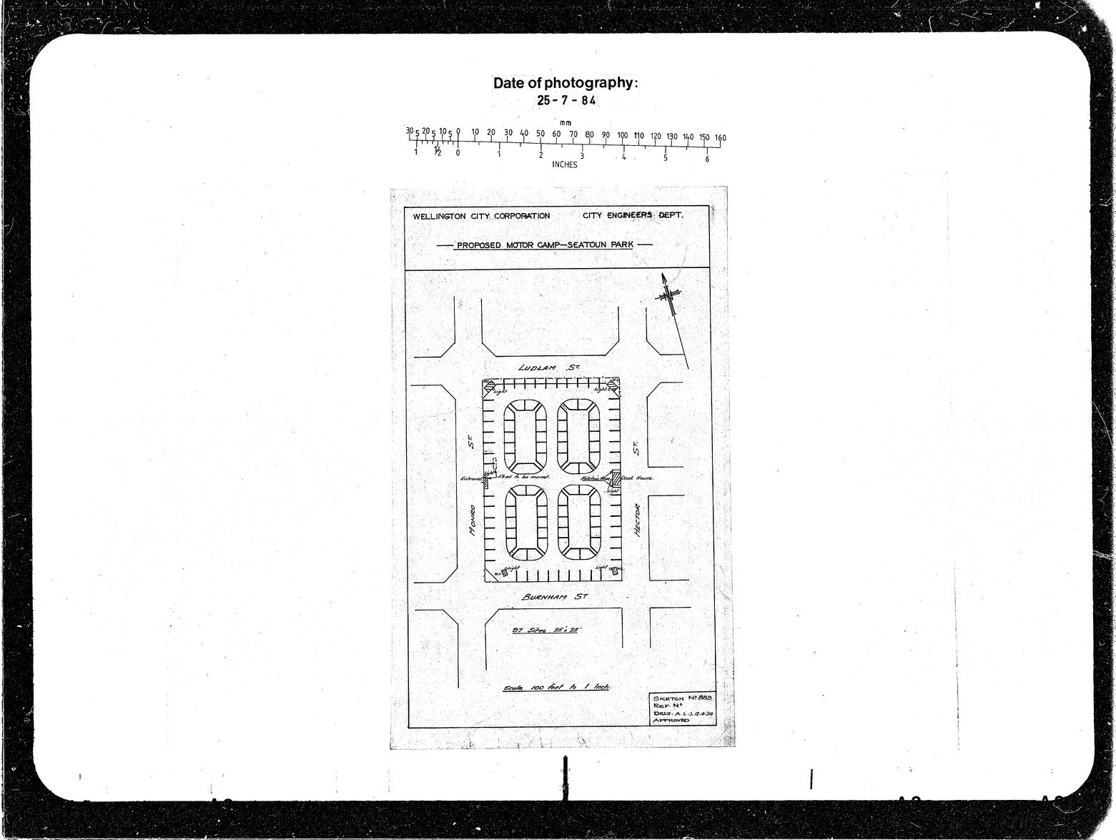 Seatoun Park, Temporary Motor Camp