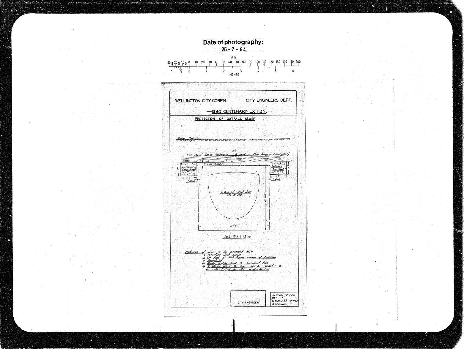 Centenary Exhibition, Protection Outfall Sewer