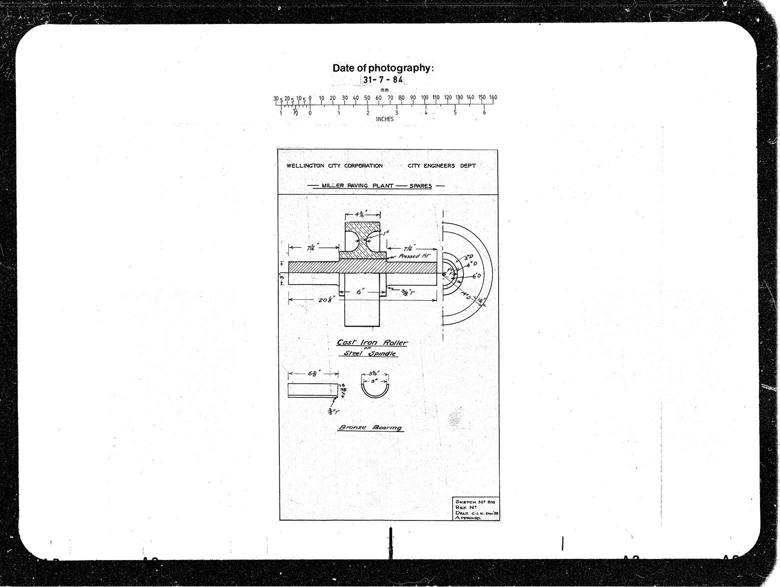 Miller Paving Plant, Spares