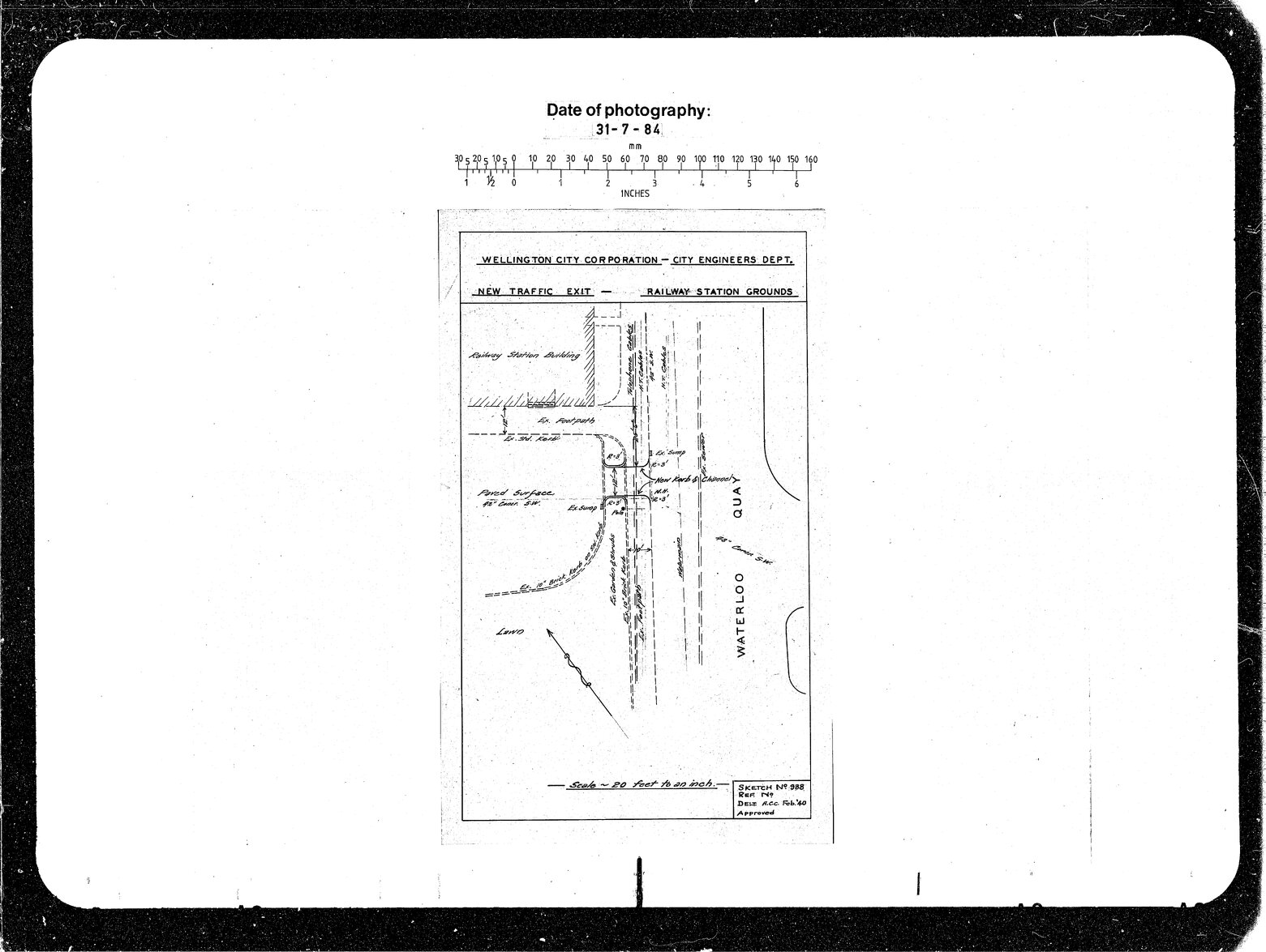 Railway Station Grounds, Traffic Exit