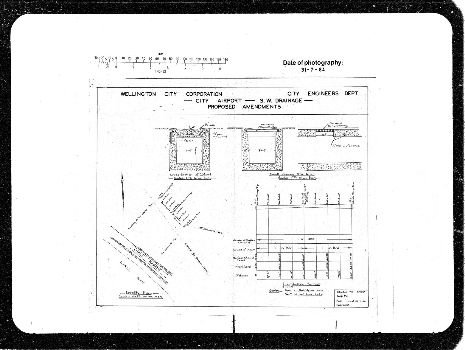 City Airport, Storm Water Drainage