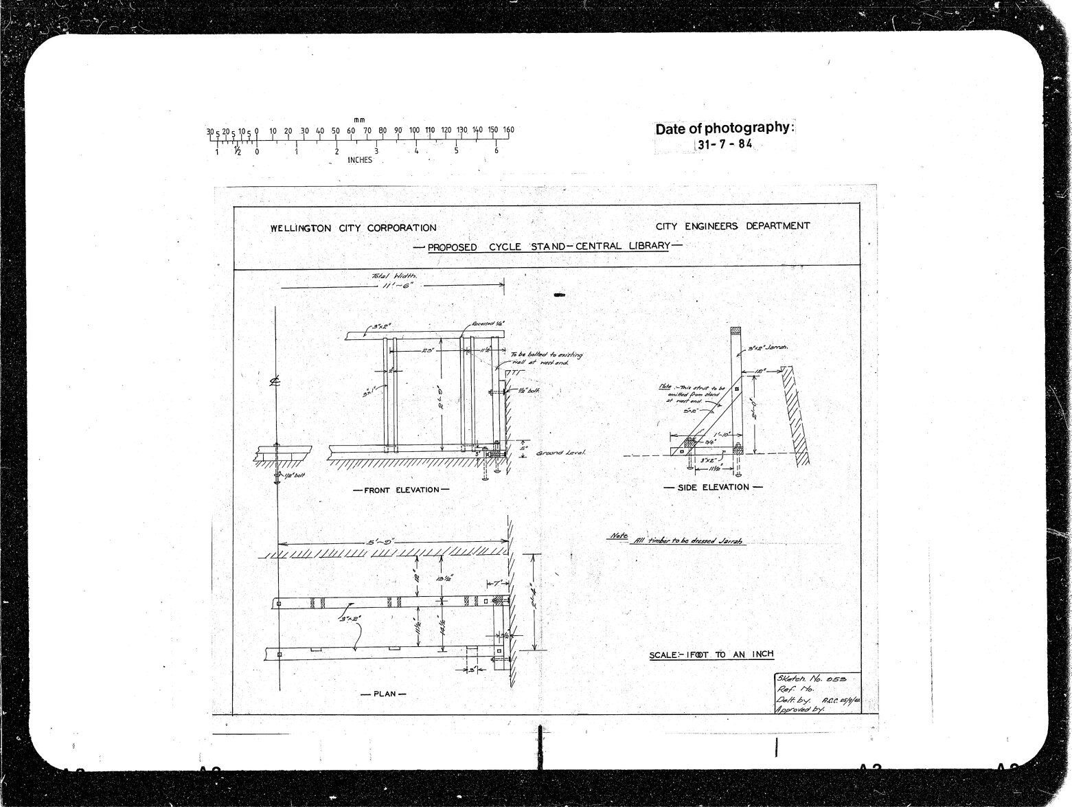 Central Library, Detail Cycle Stands