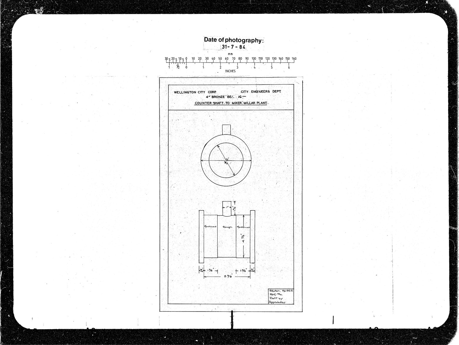 4 inch Bronze Bearing, Millar Plant Drive