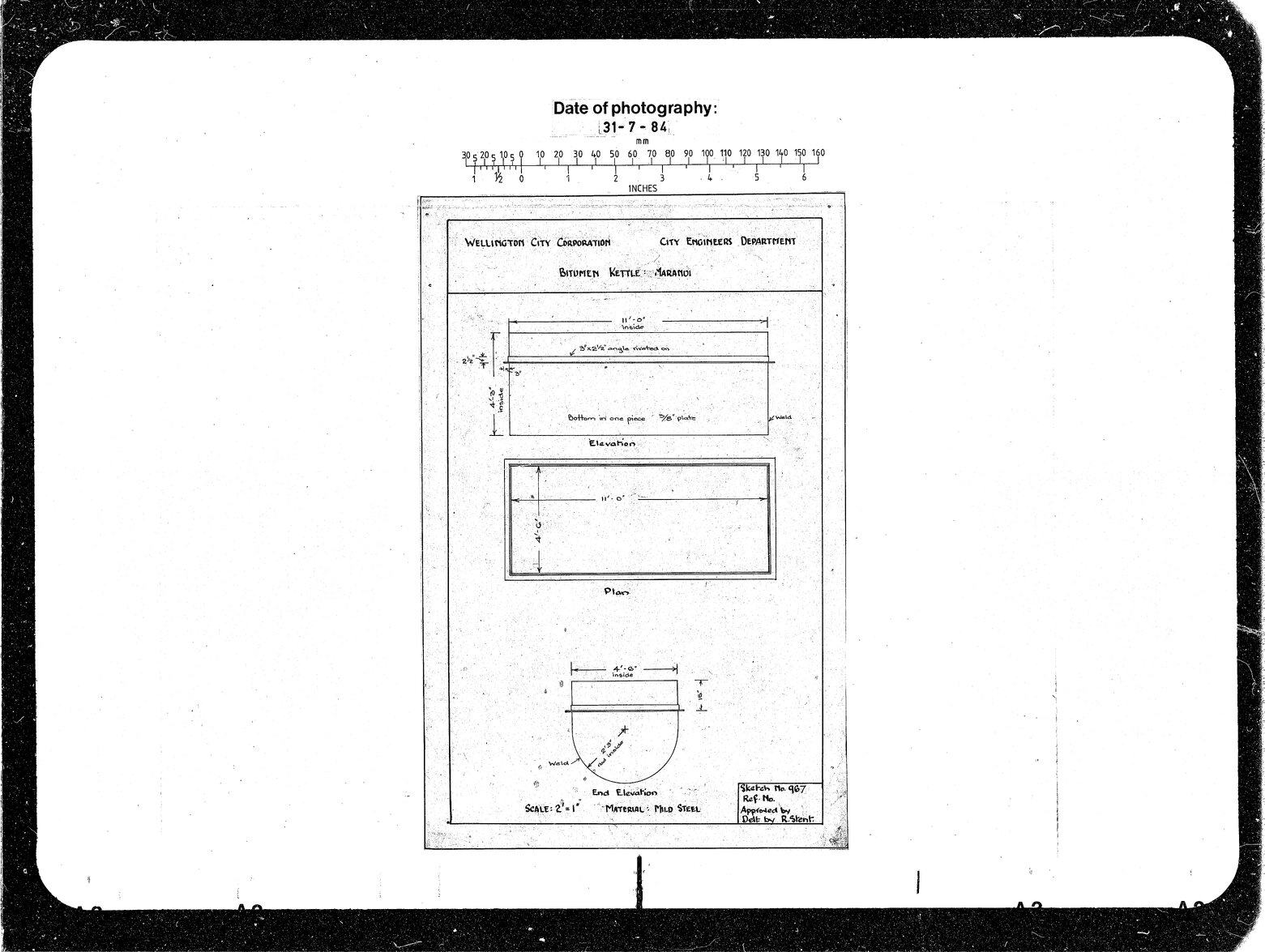 Bitumen Kettle, Maranui Depot
