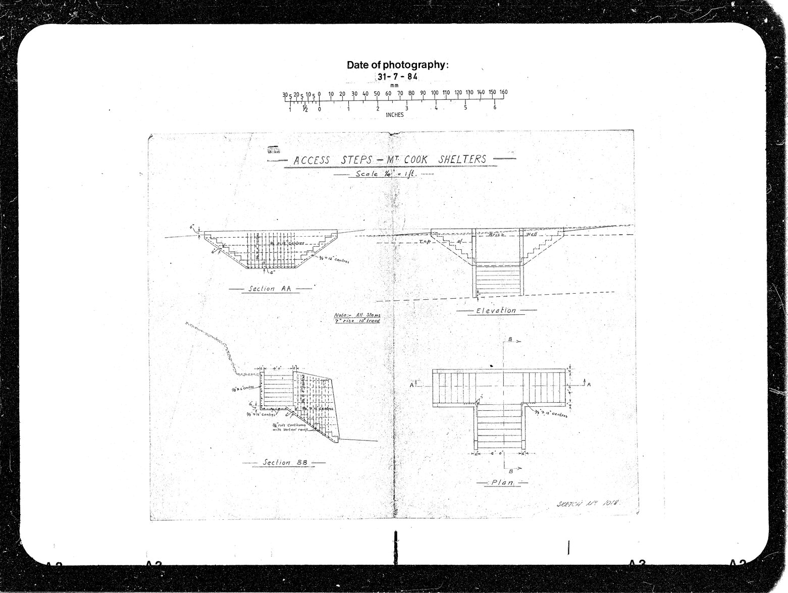 Access Steps, Mount Cook Tunnels