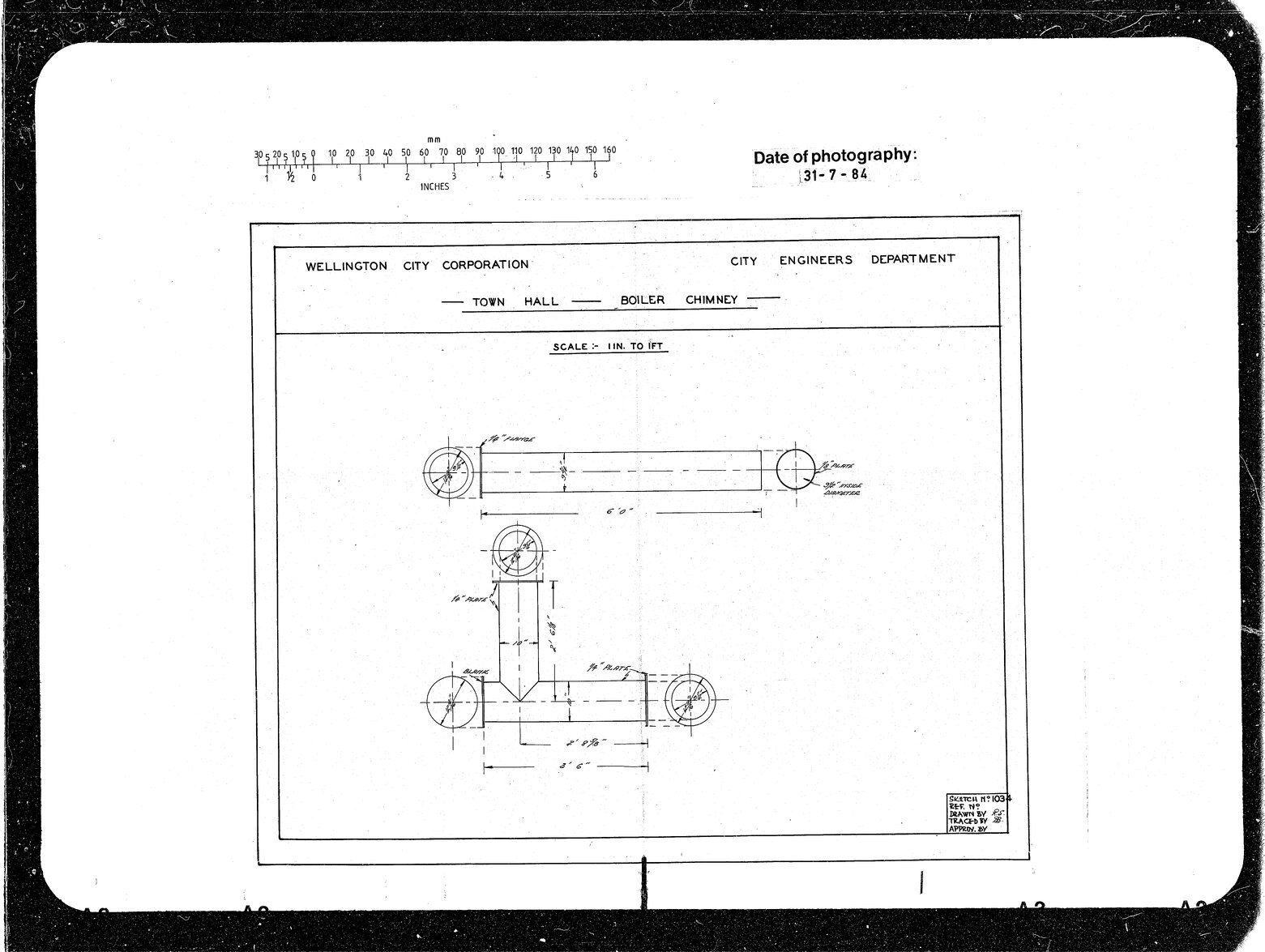 Town Hall, Boiler Chimney