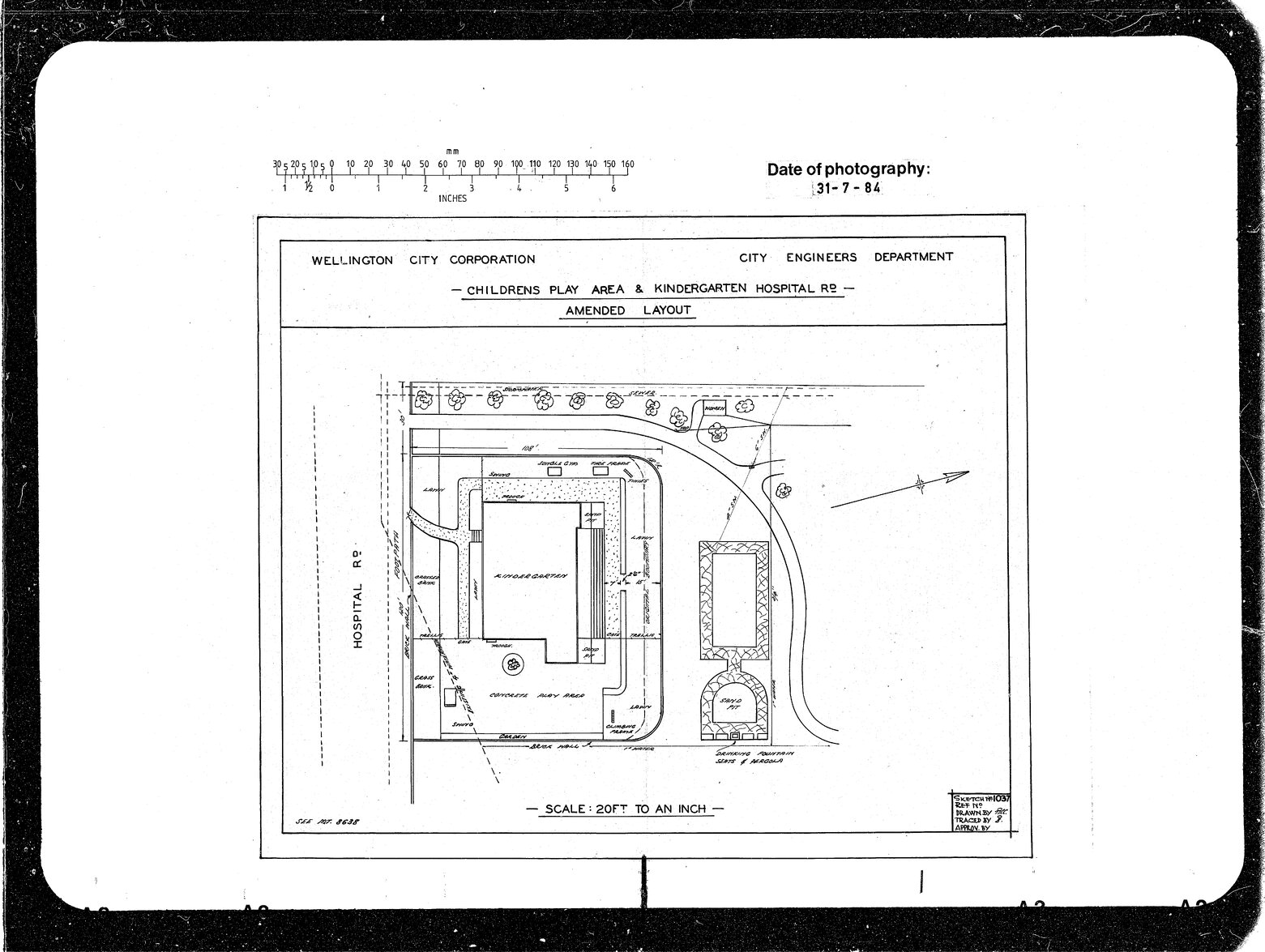 Children's Play Area &amp; Kindergarten, Amended Layout