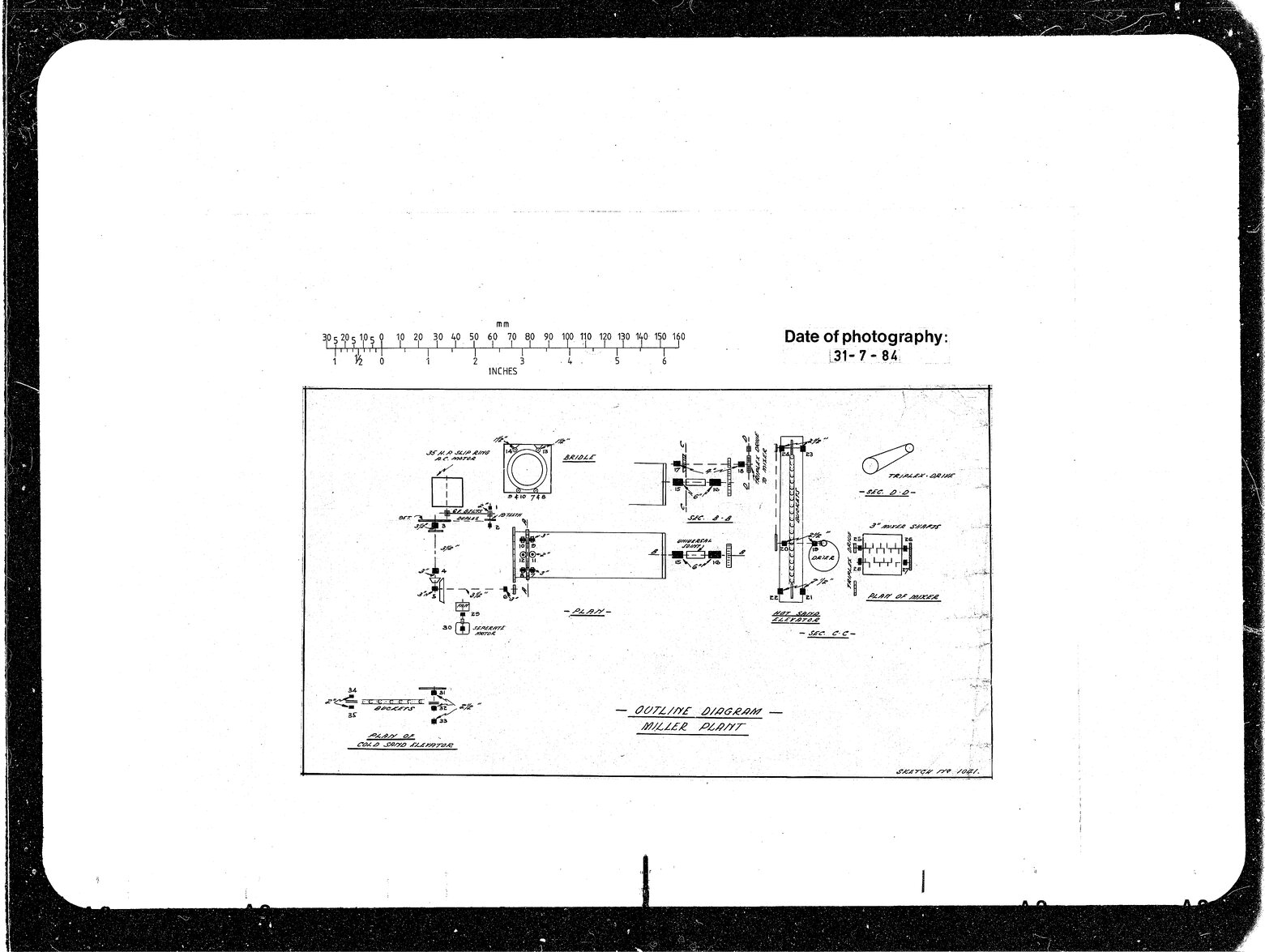 Outline Diagram Miller Plant, Maranui