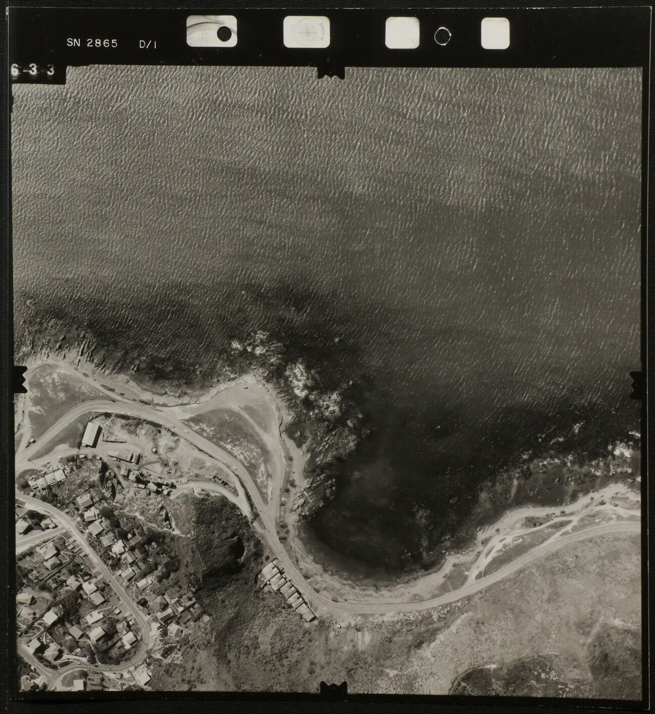 Aerial Contact Print, Sheet D1