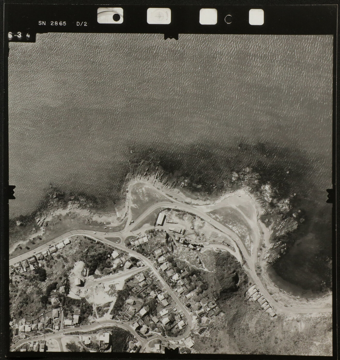 Aerial Contact Print, Sheet D2