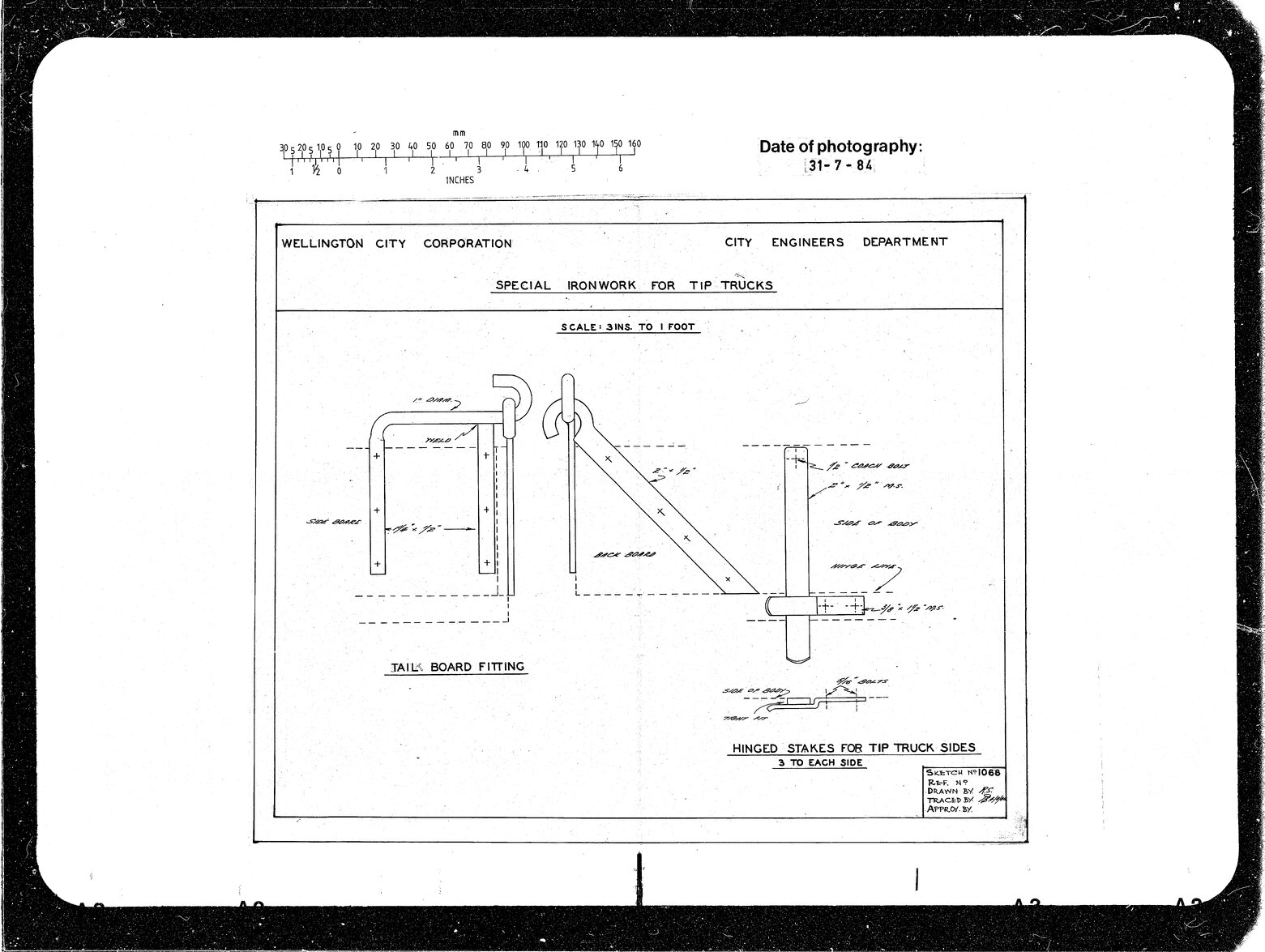 Special Ironwork for Tip Truck