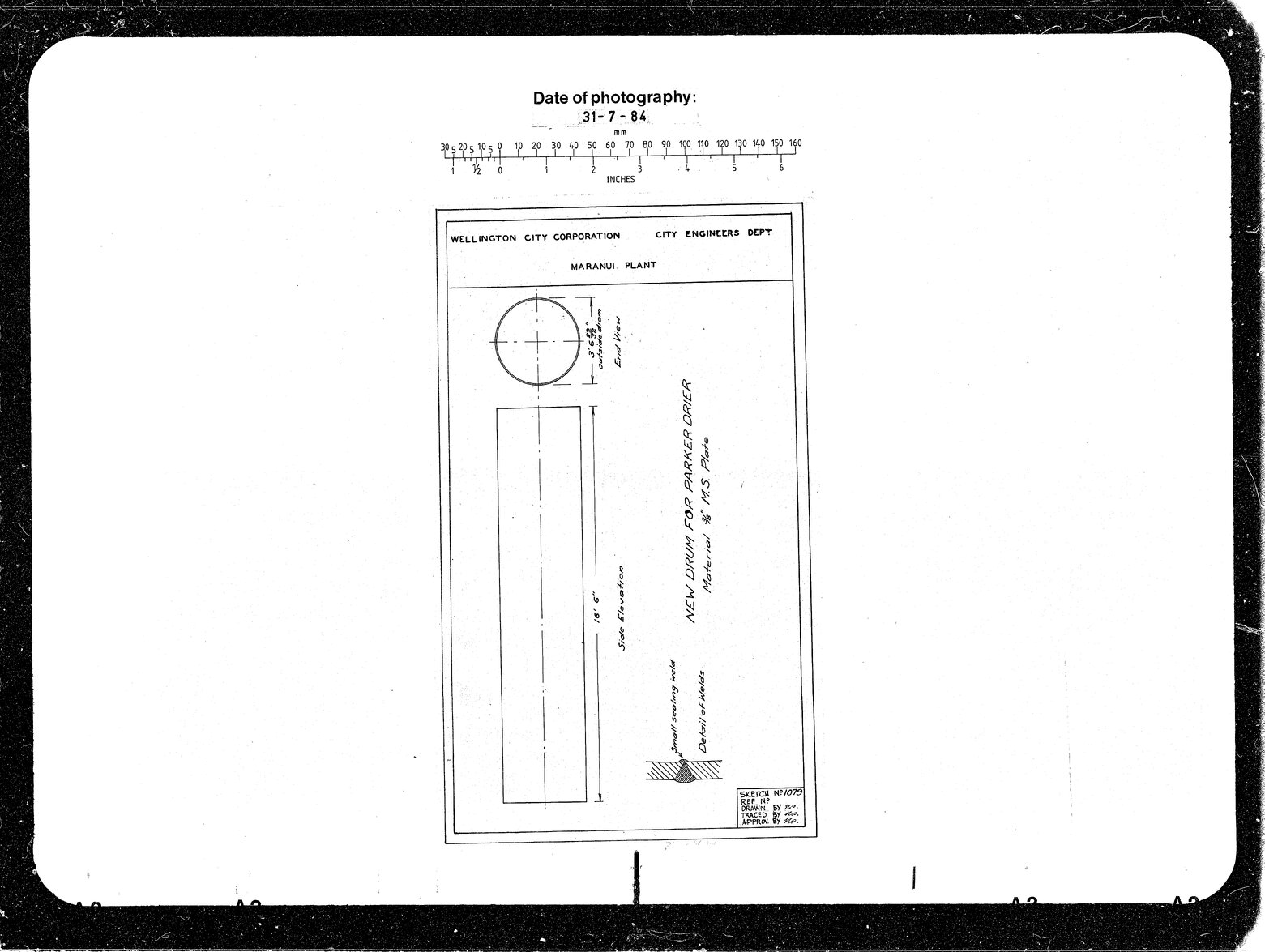 New Drum for Parker Drier, Maranui