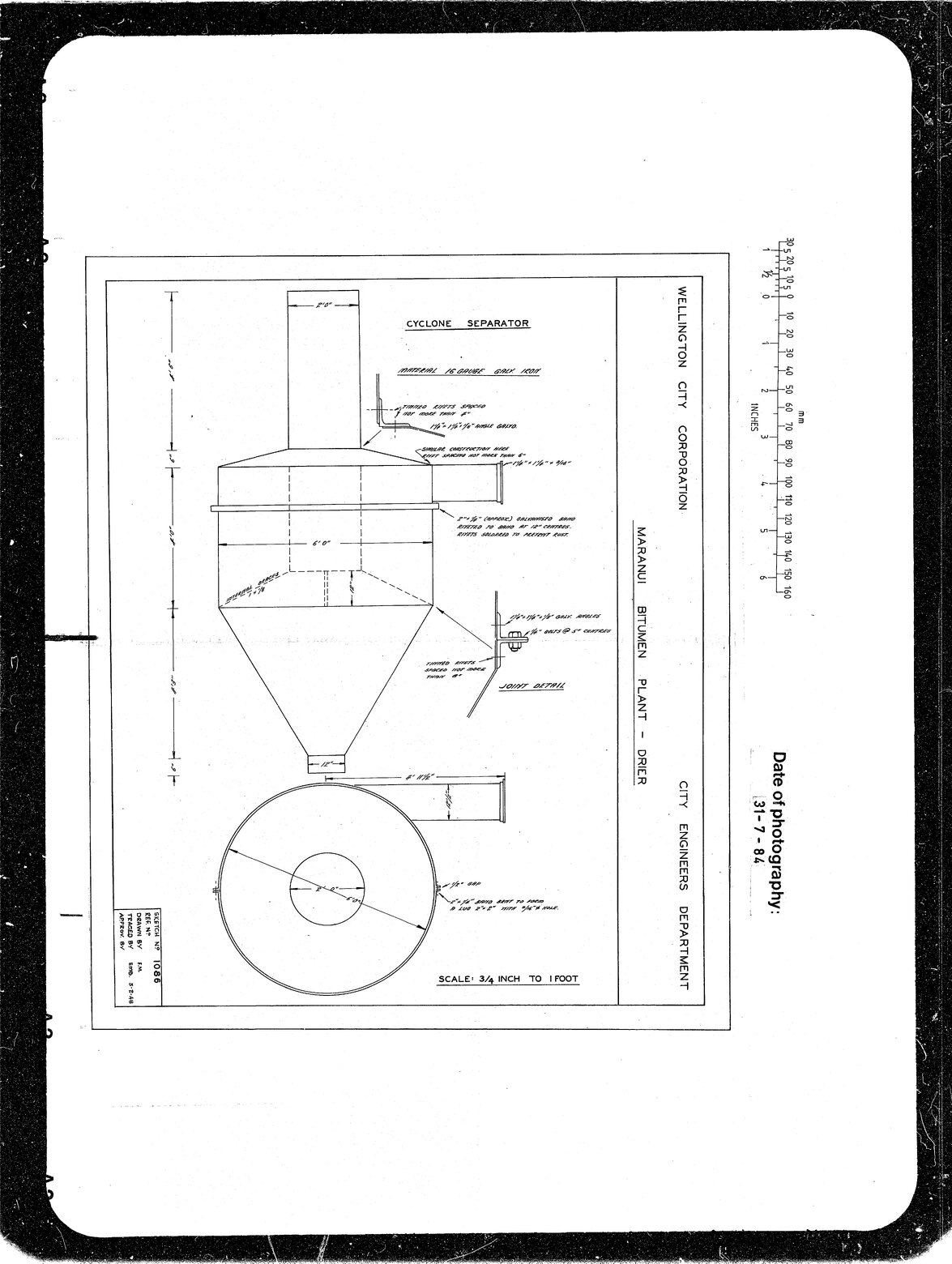 Maranui Bitumen Plant, Drier