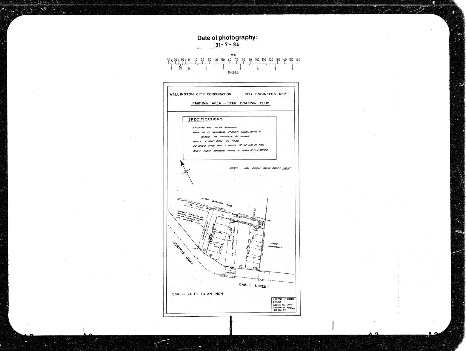 Star Boating Club, Parking Area