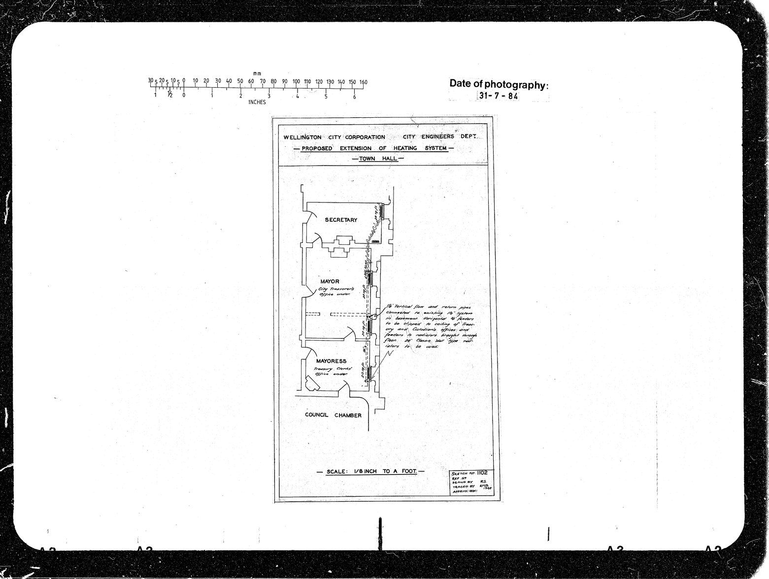 Proposed Extension of Heating System, Town Hall