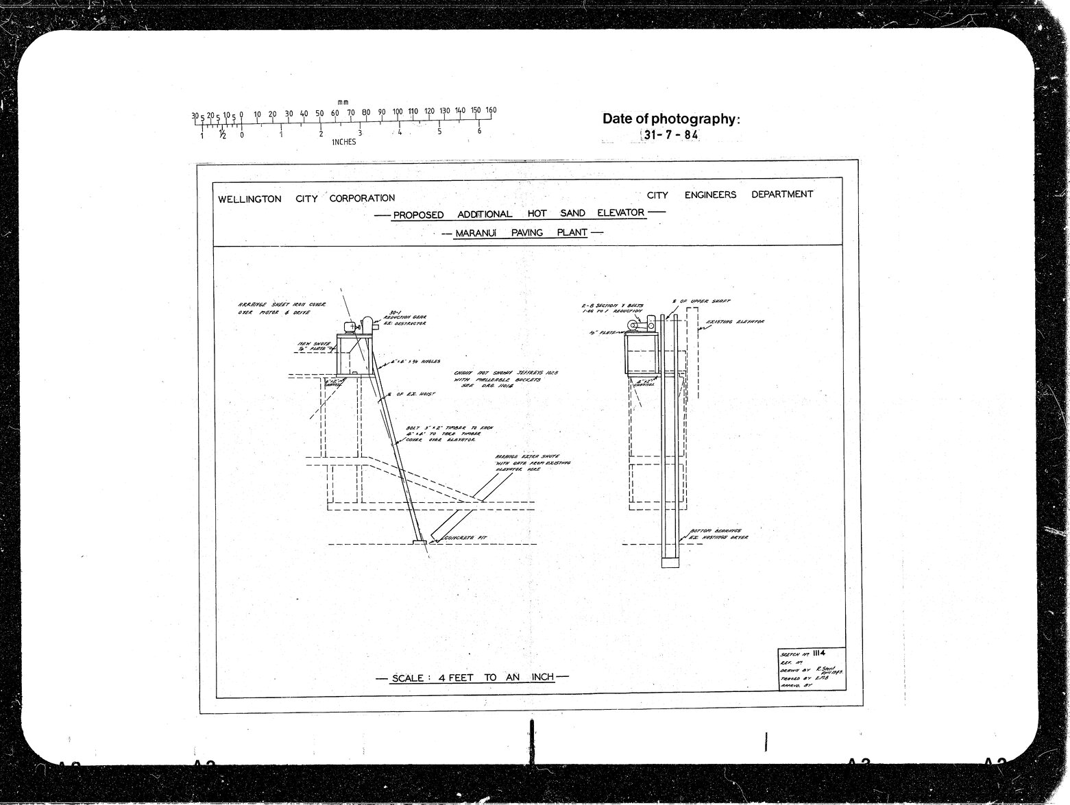 Maranui, Proposed Additional Hot Sand Elevator