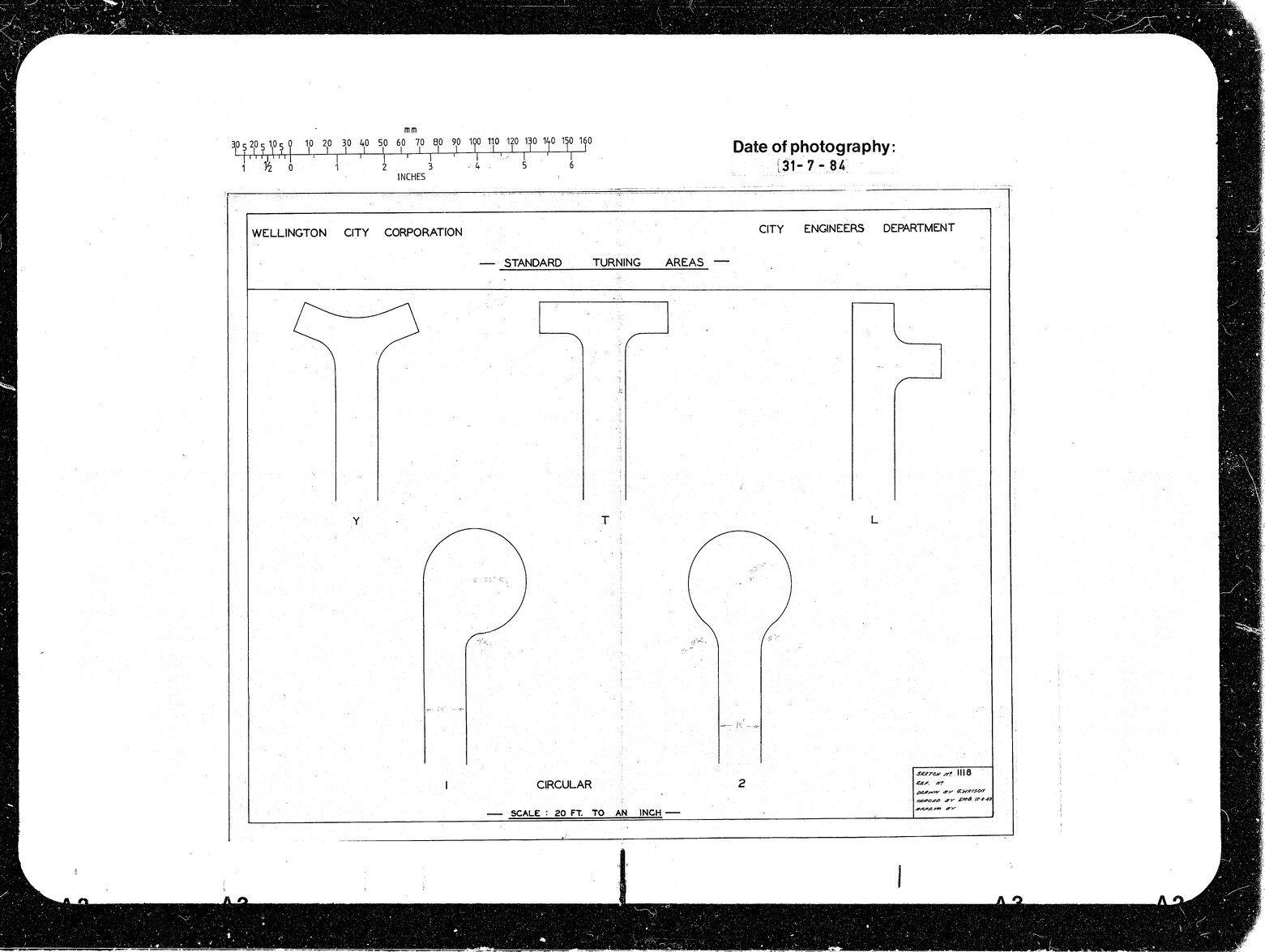 Standard Turning Areas