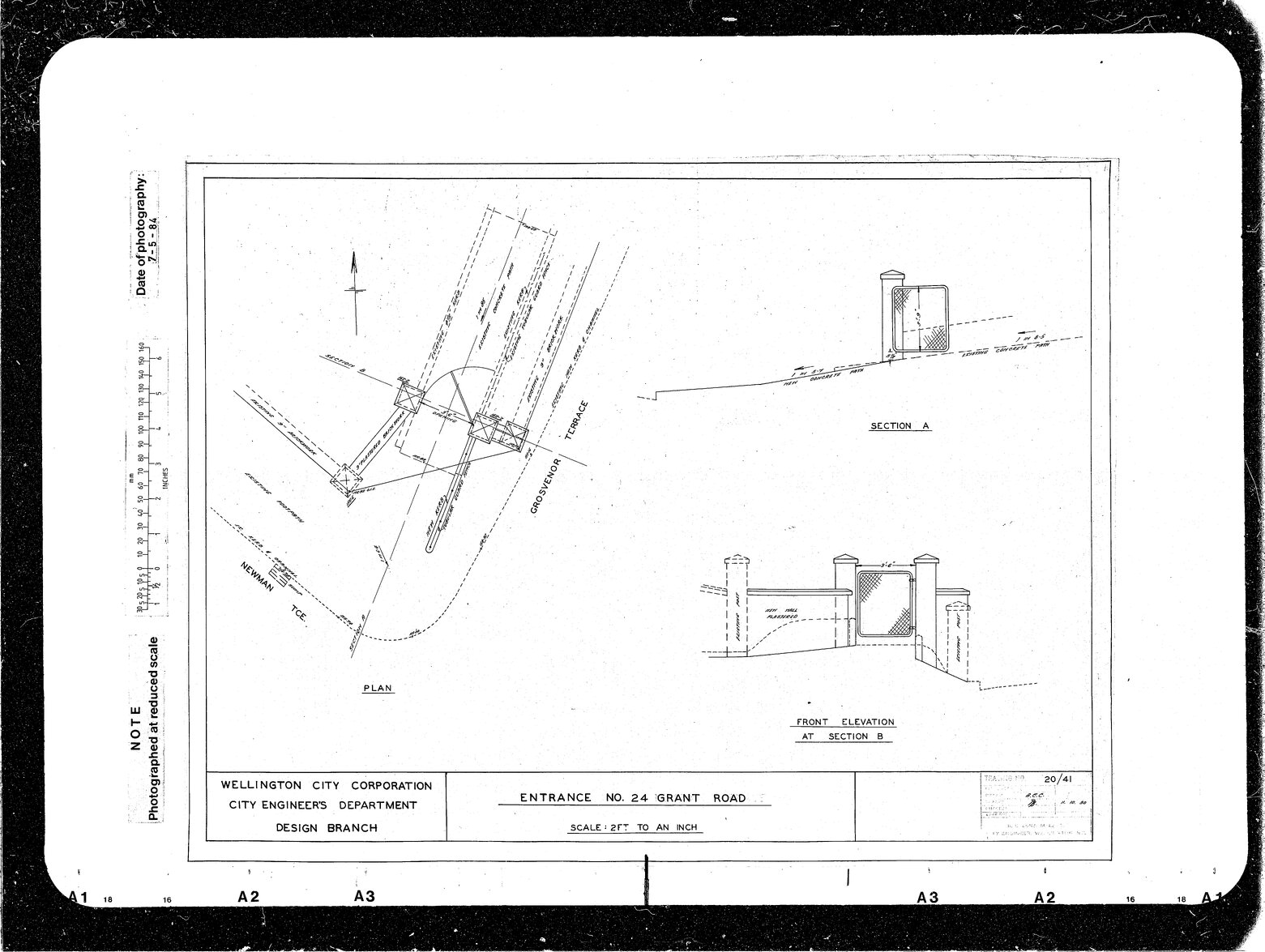 24 Grant Road, Entrance