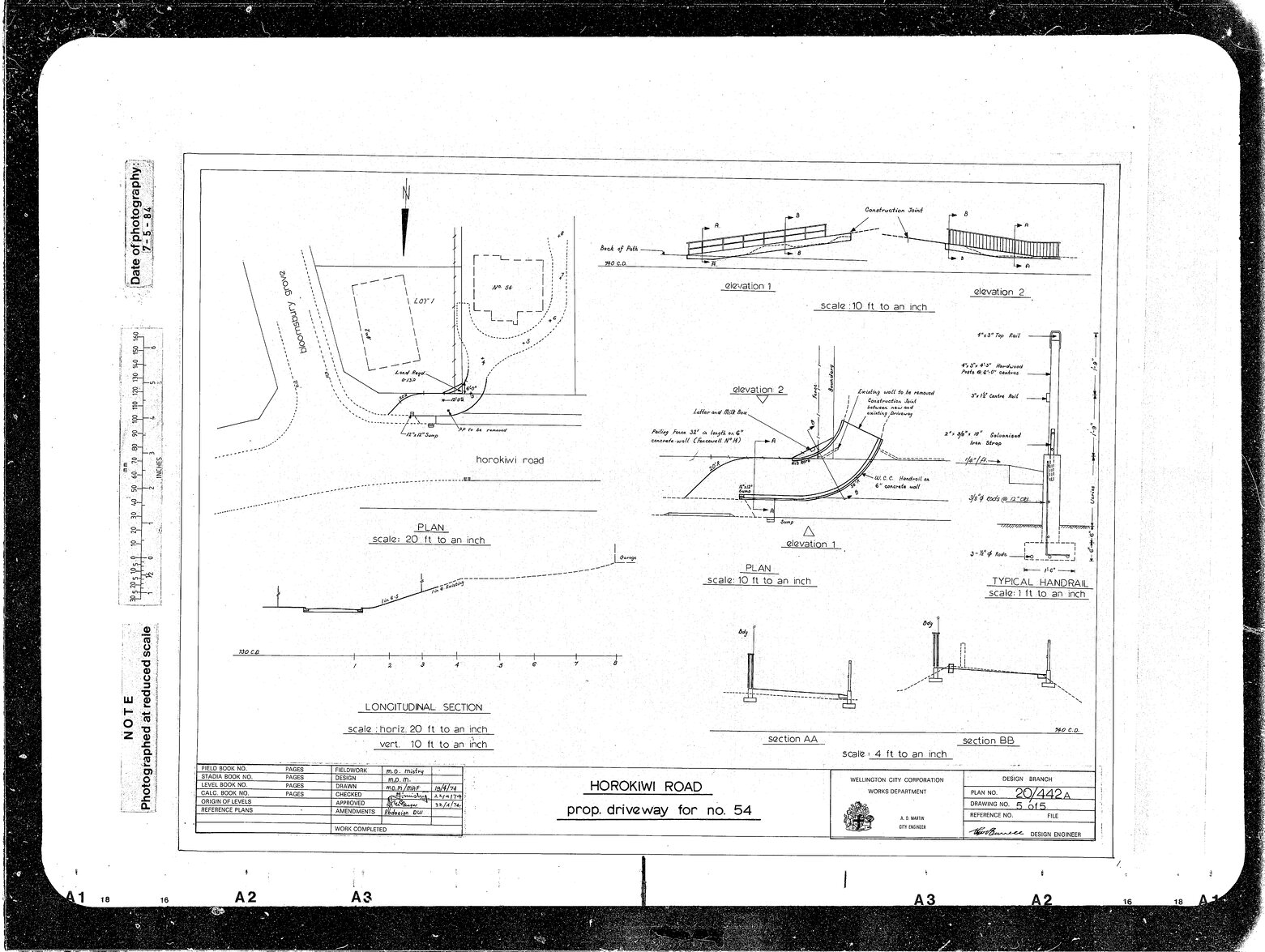 Horokiwi Road, Proposed Driveway for No. 54, amended