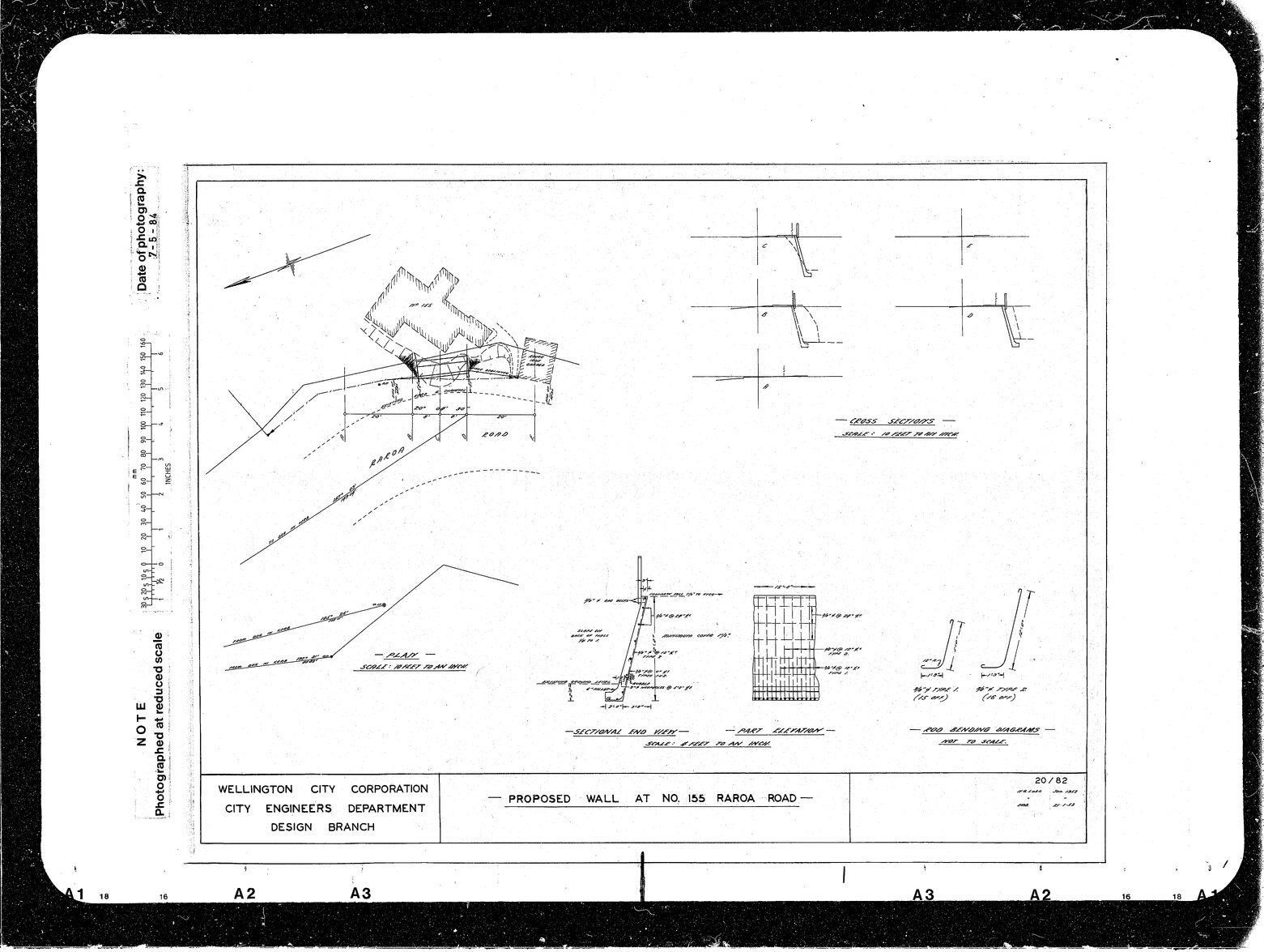 Proposed Wall at No. 155 Raroa Road