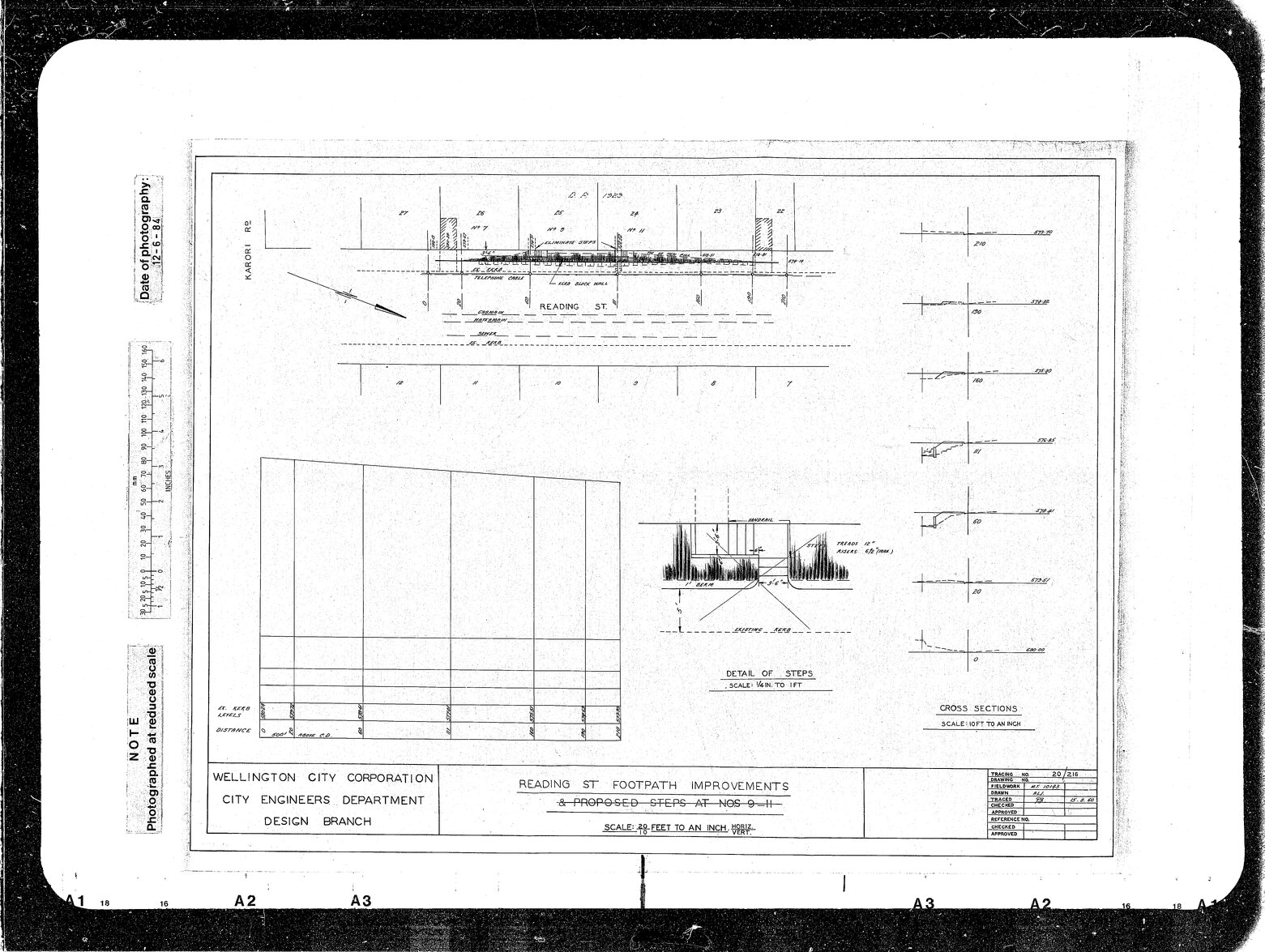Reading Street, Footpath improvements near Nos. 9 to 11