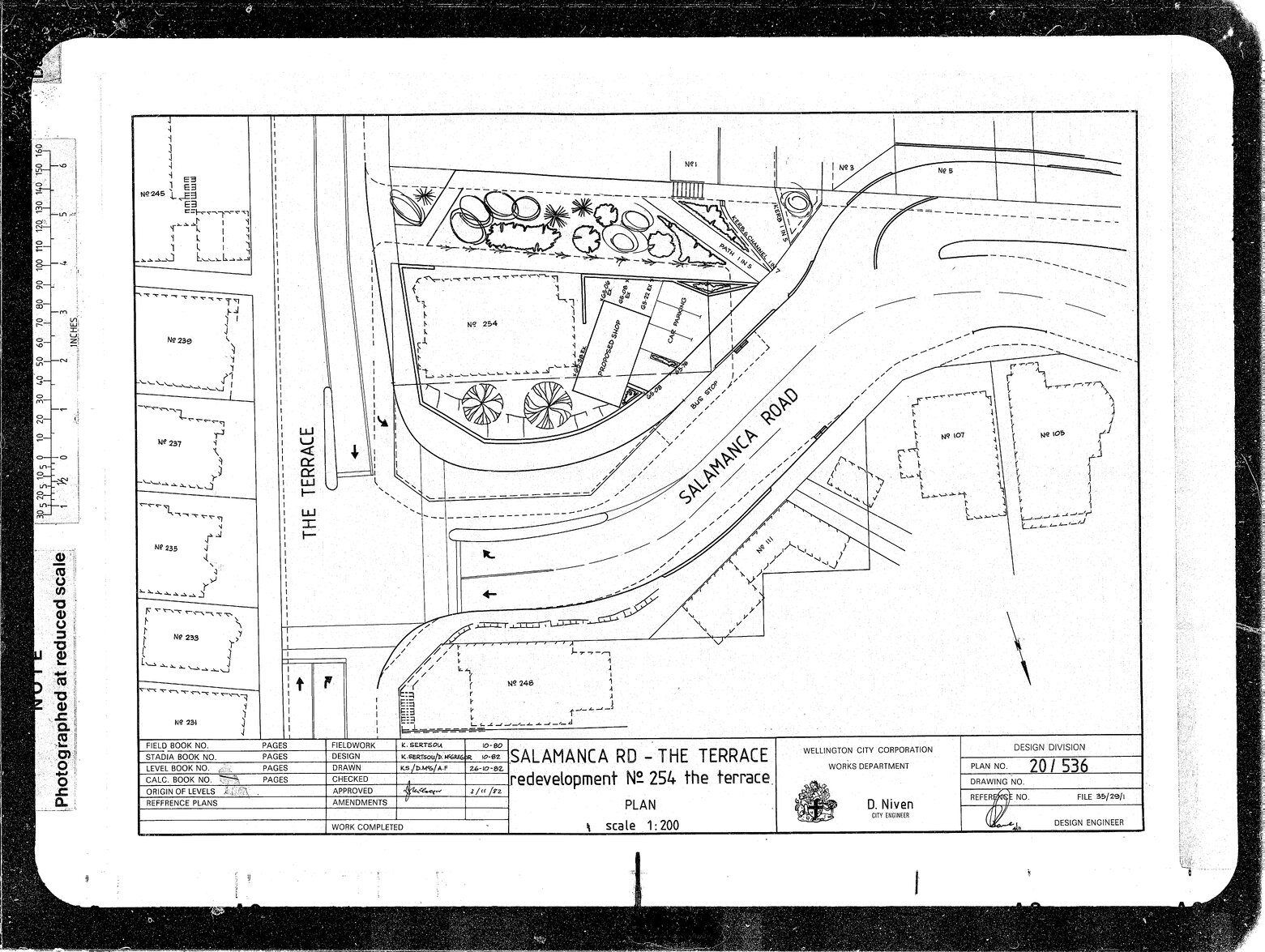 Salamanca Road, The Terrace, Redevelopment of 254 The Terrace